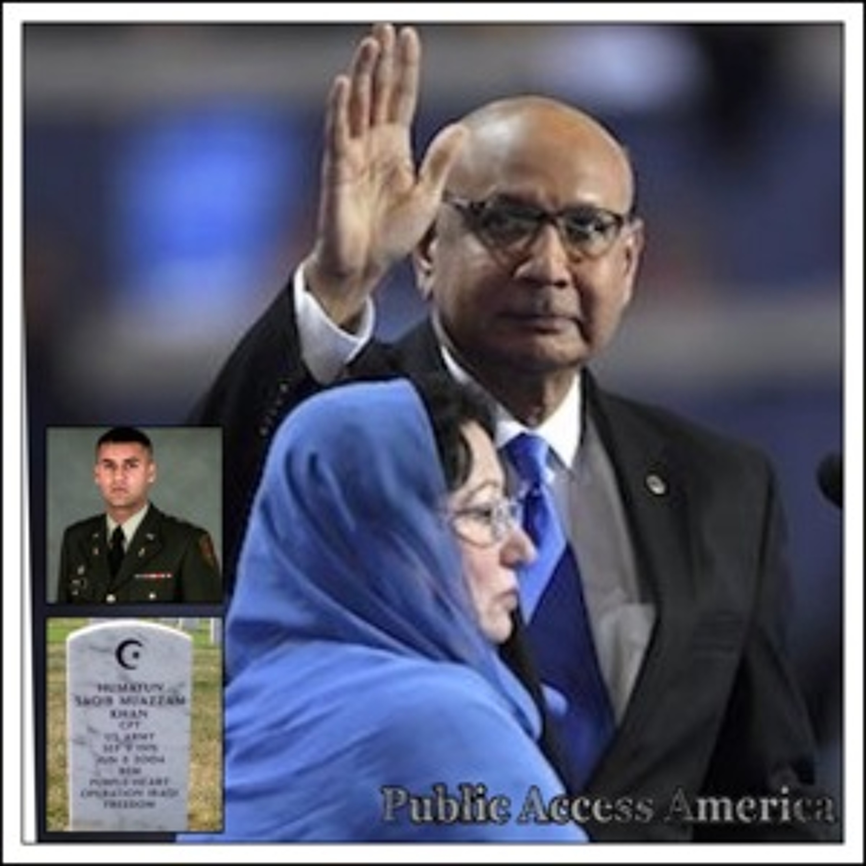 Tribute to  Humayun S. M. Khan  Khizr Khan's Democratic National Convention Speech episode artwork