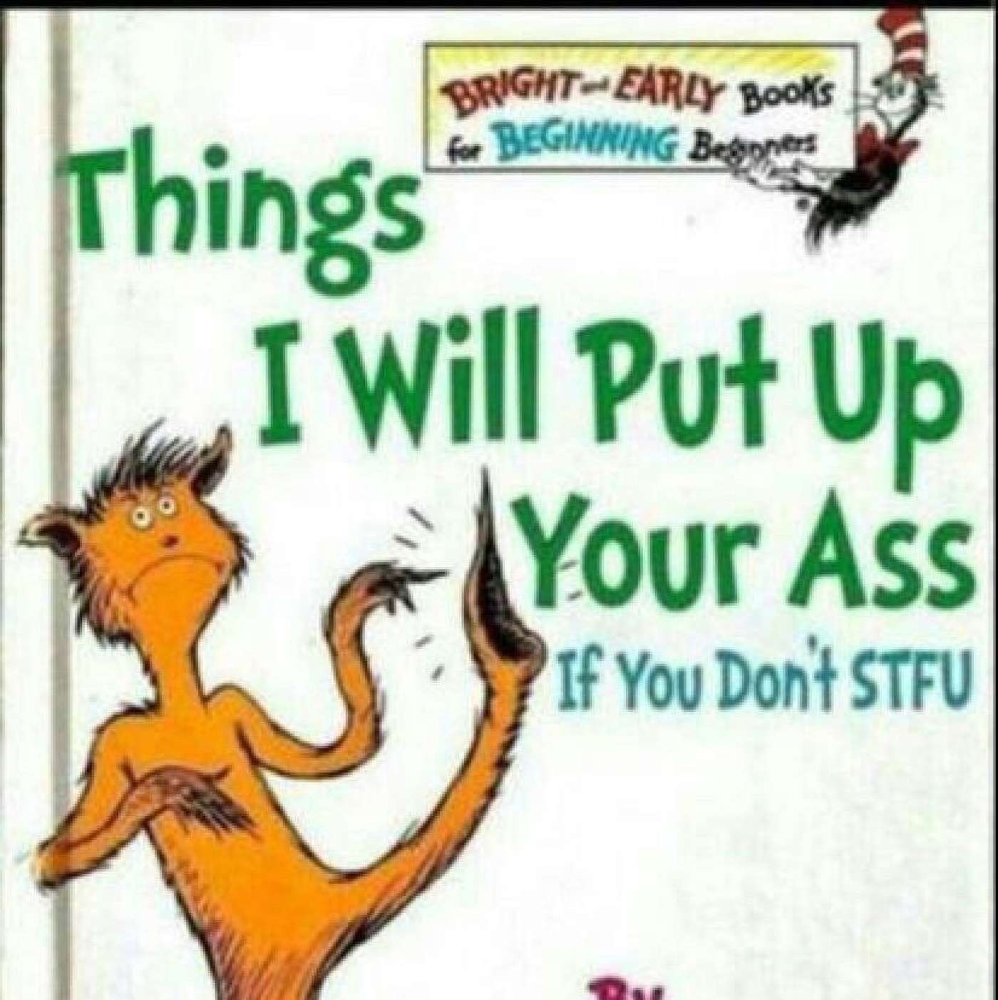 And... Now We're Burning Dr. Seuss Books