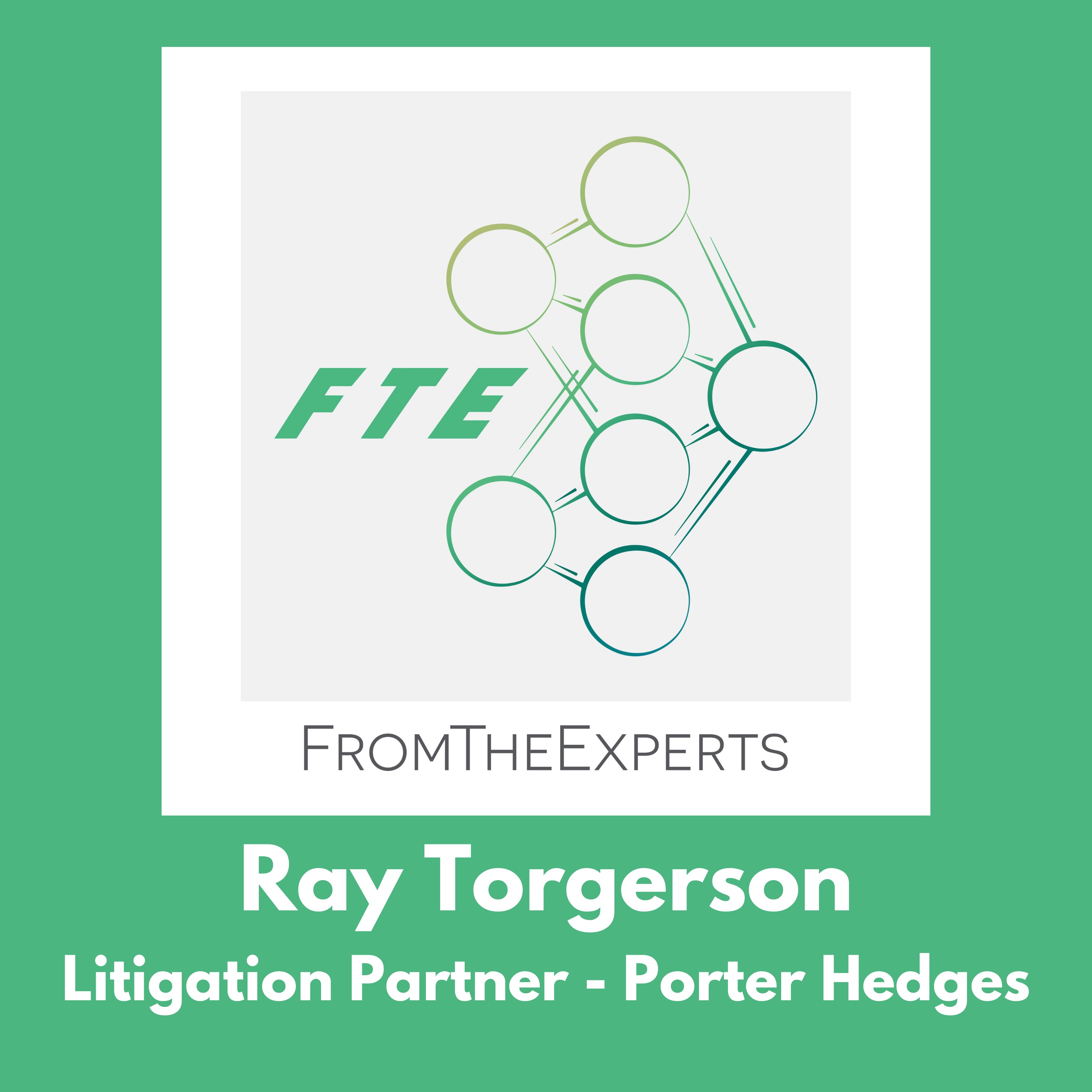Ray Torgerson - Litigation Partner - Porter Hedges, LLP episode artwork