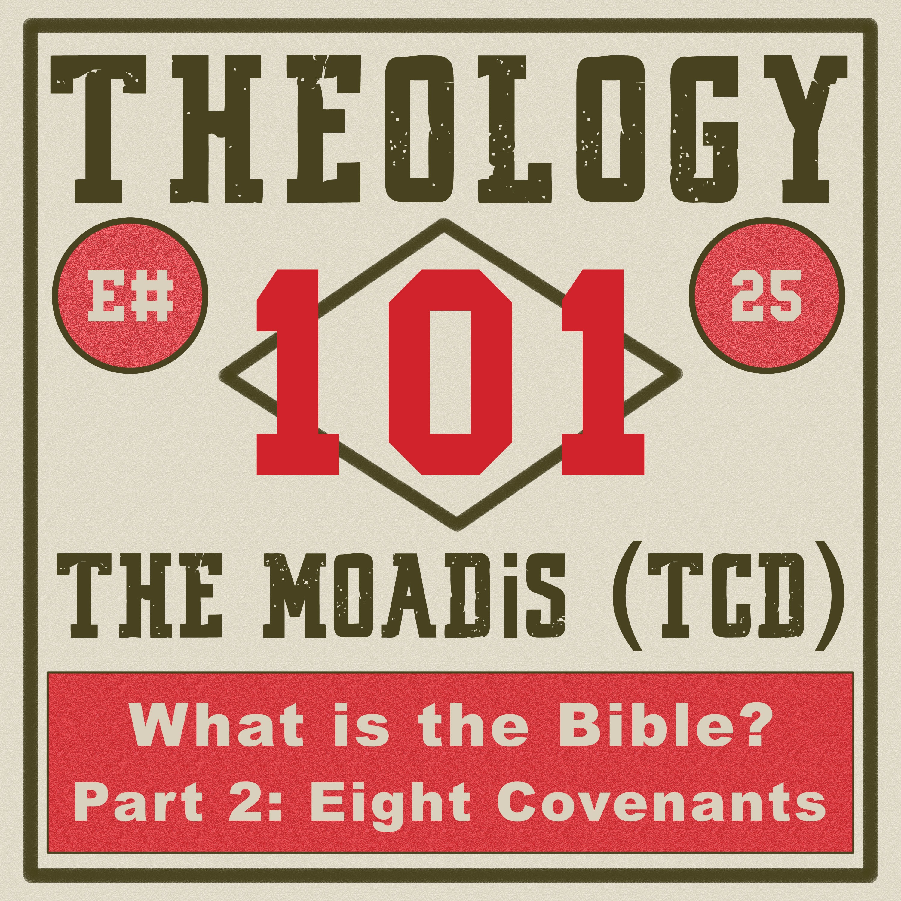 [Ep #25] What is the Bible? - Part 2: Eight Major Covenants episode artwork
