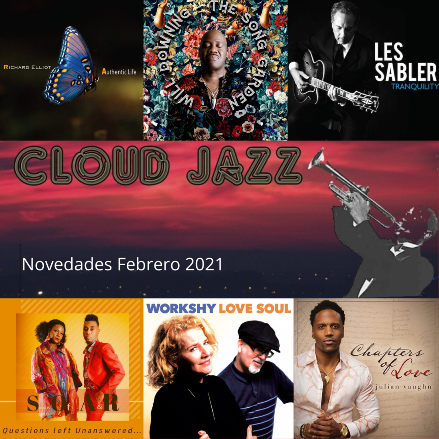 Cloud Jazz Nº 1960 (Novedades Smooth Jazz Febrero 2021) episode artwork