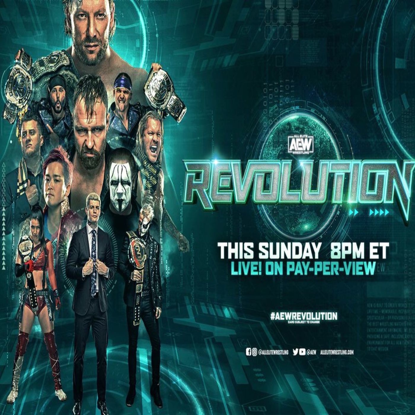 Wrestling Geeks Alliance - AEW Revolution Preview Show episode artwork