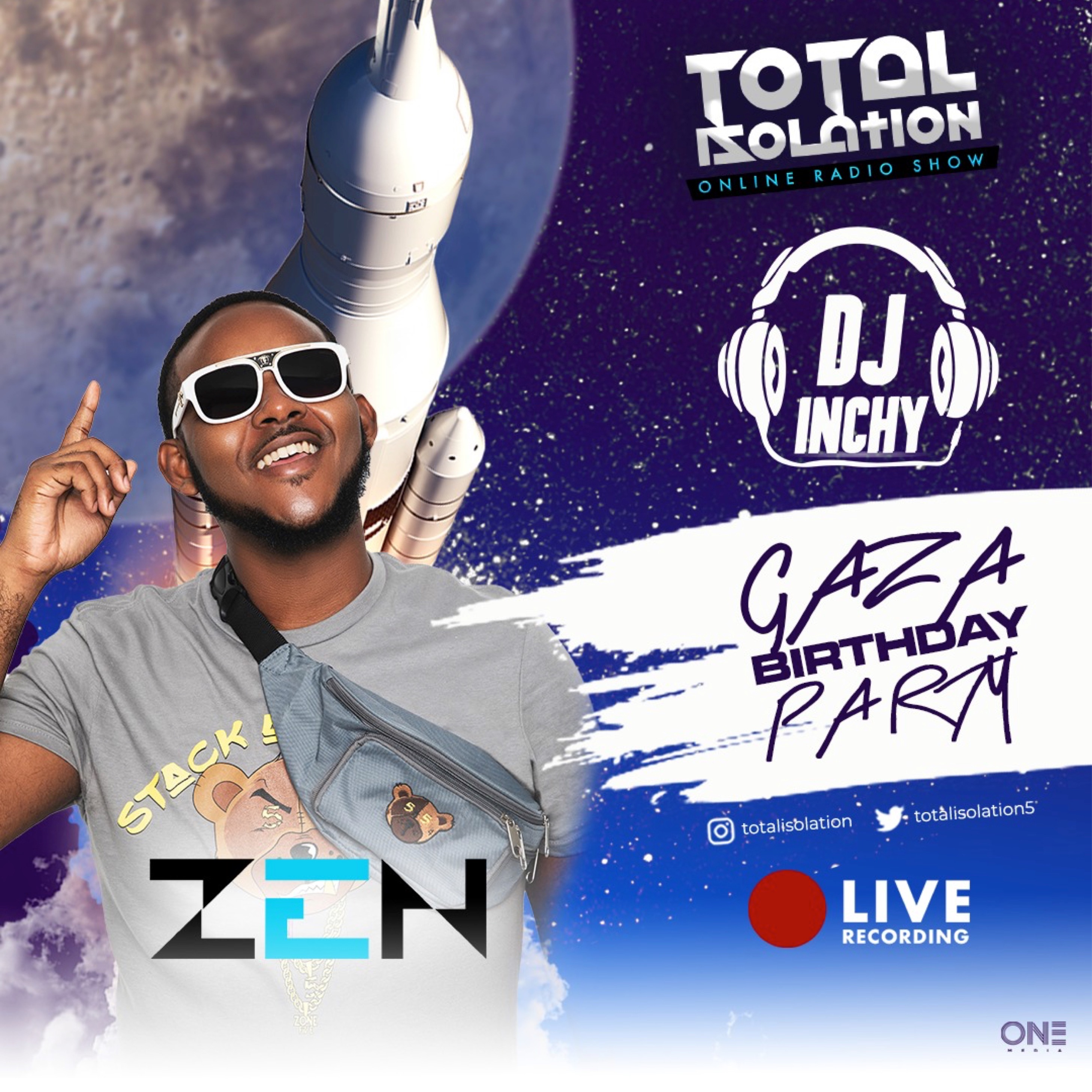 Total Isolation (Inchy Gaza Party Audio) [Hip Hop & Dancehall] episode artwork