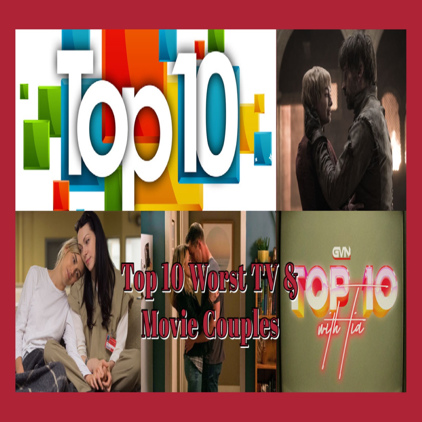 Top 10 Worst TV & Movie Couples