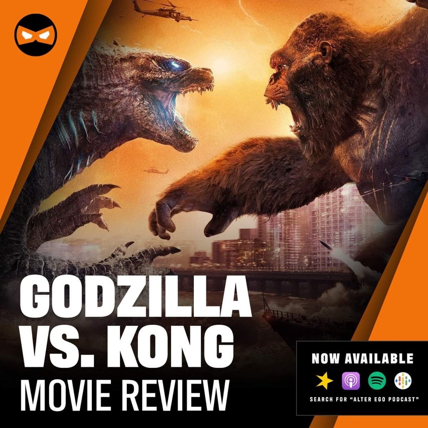 Episode 44 - Godzilla VS Kong episode artwork
