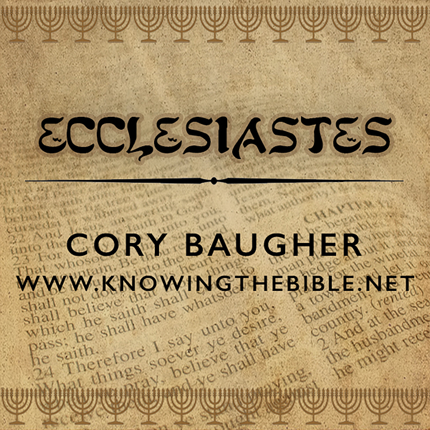 Ecclesiastes: Deconstruction