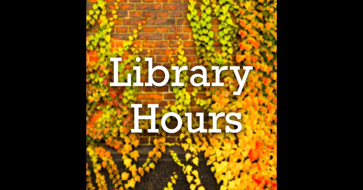 "Library Hours" with Reed Brice RedCircle