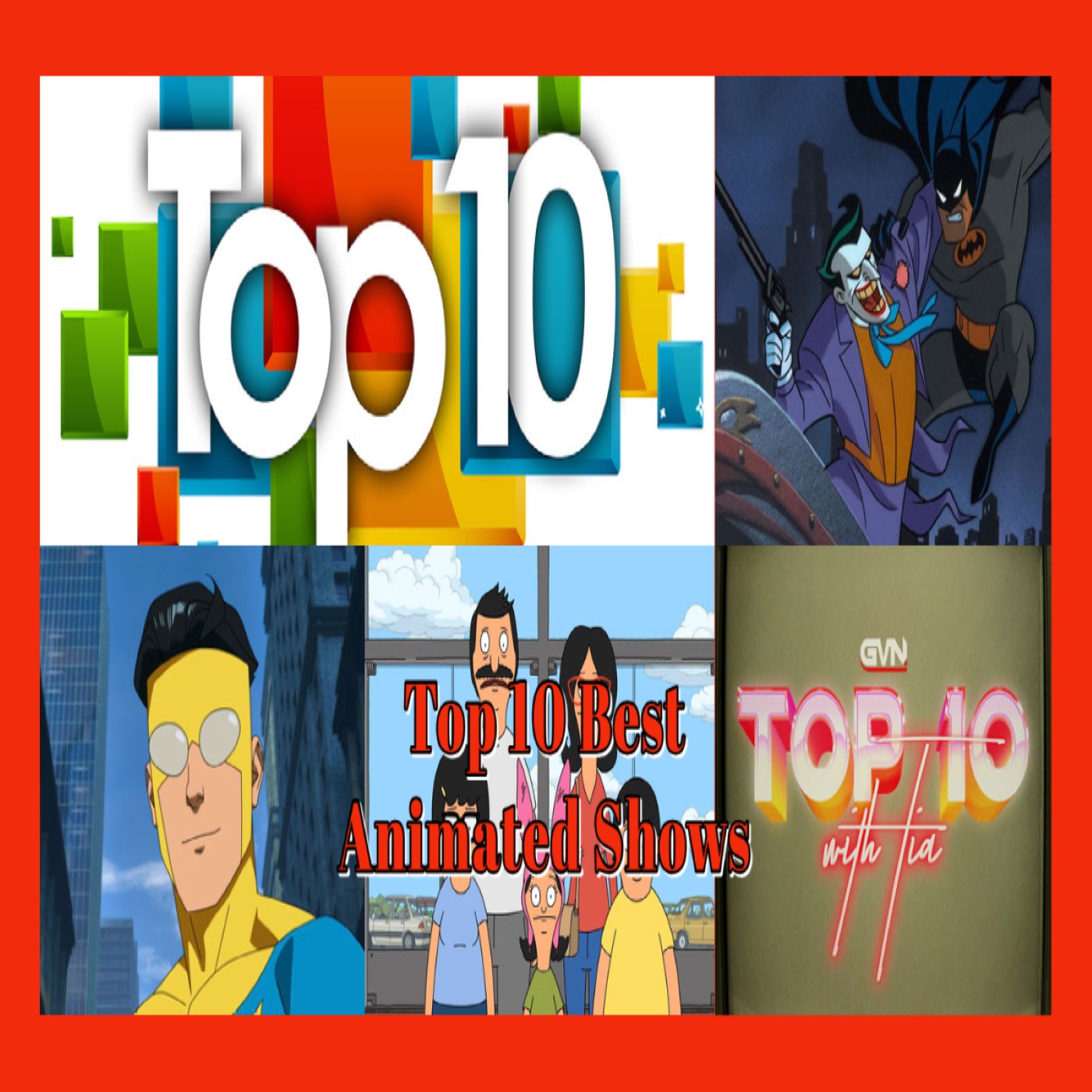 GVN Presents: Top 10 Best Animated Shows episode artwork