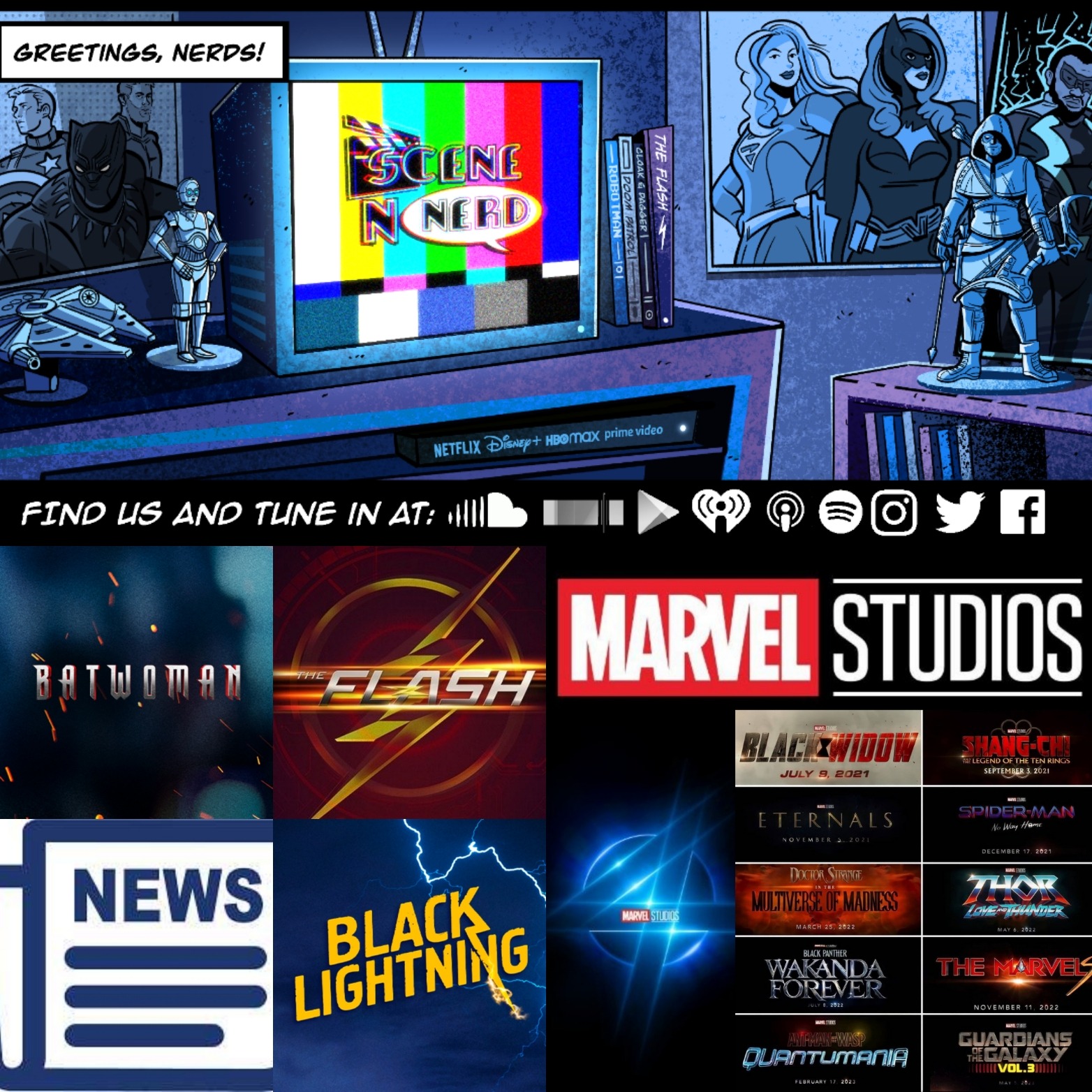 GVN Presents: Scene N Nerd - New News and Old Heroes episode artwork