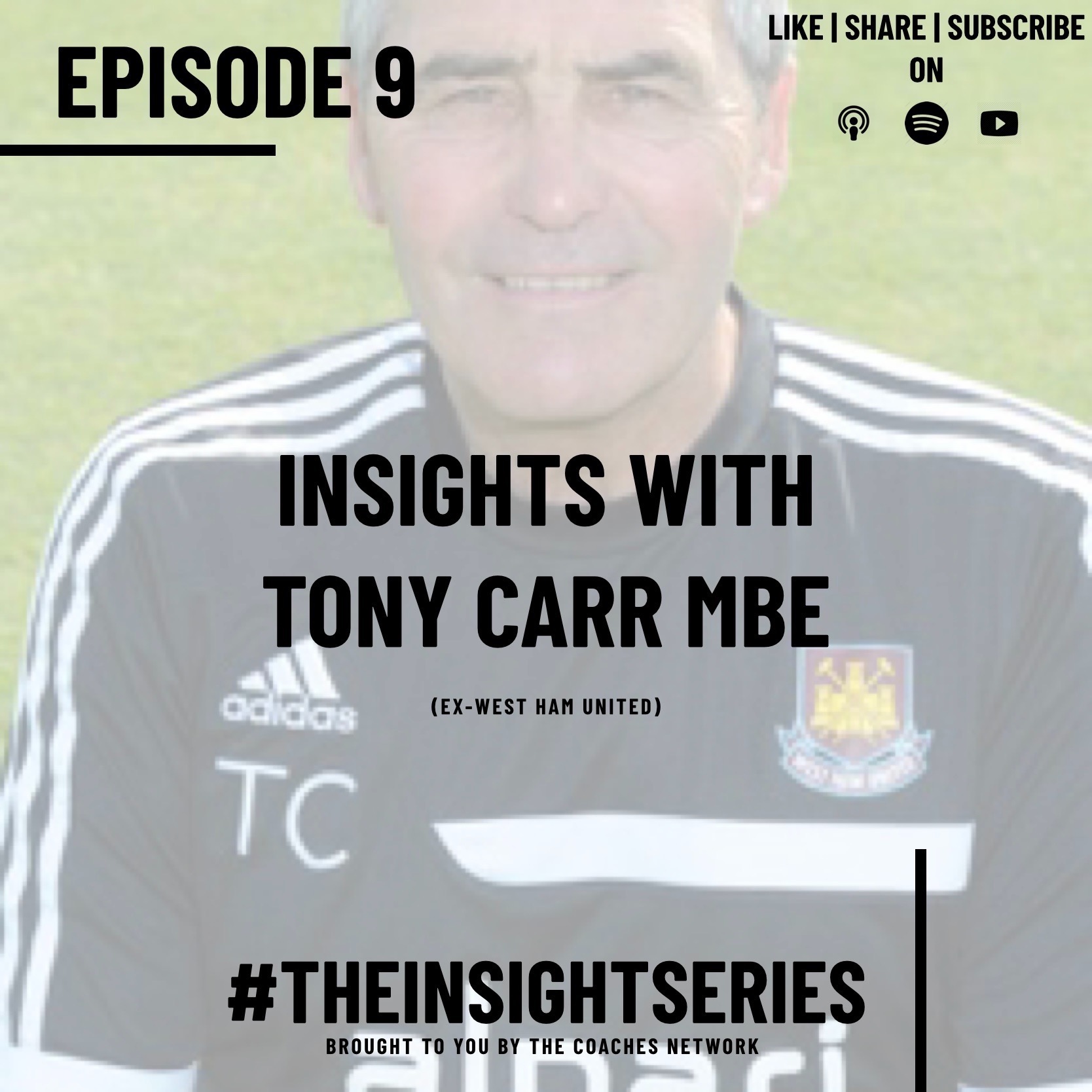 Insights with Tony Carr (Ex-West Ham United) episode artwork