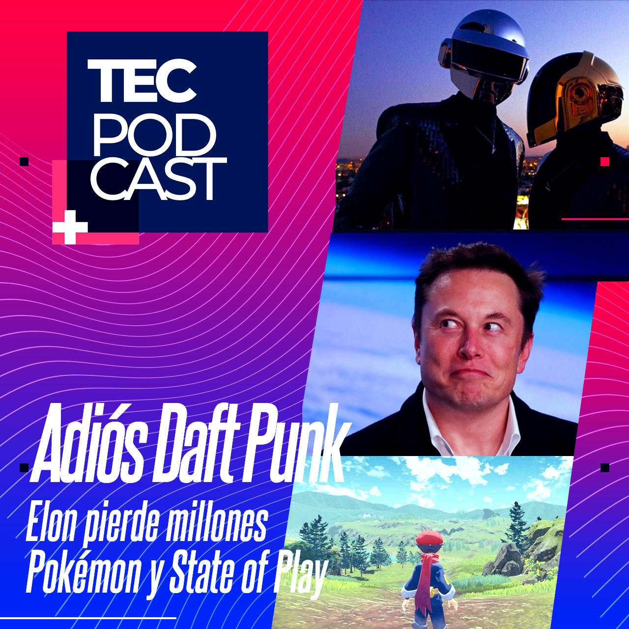 3: Daft Punk se separa, Elon Musk pierde millones, Nuevos Pokémon, AMD y su problema con USBs episode artwork