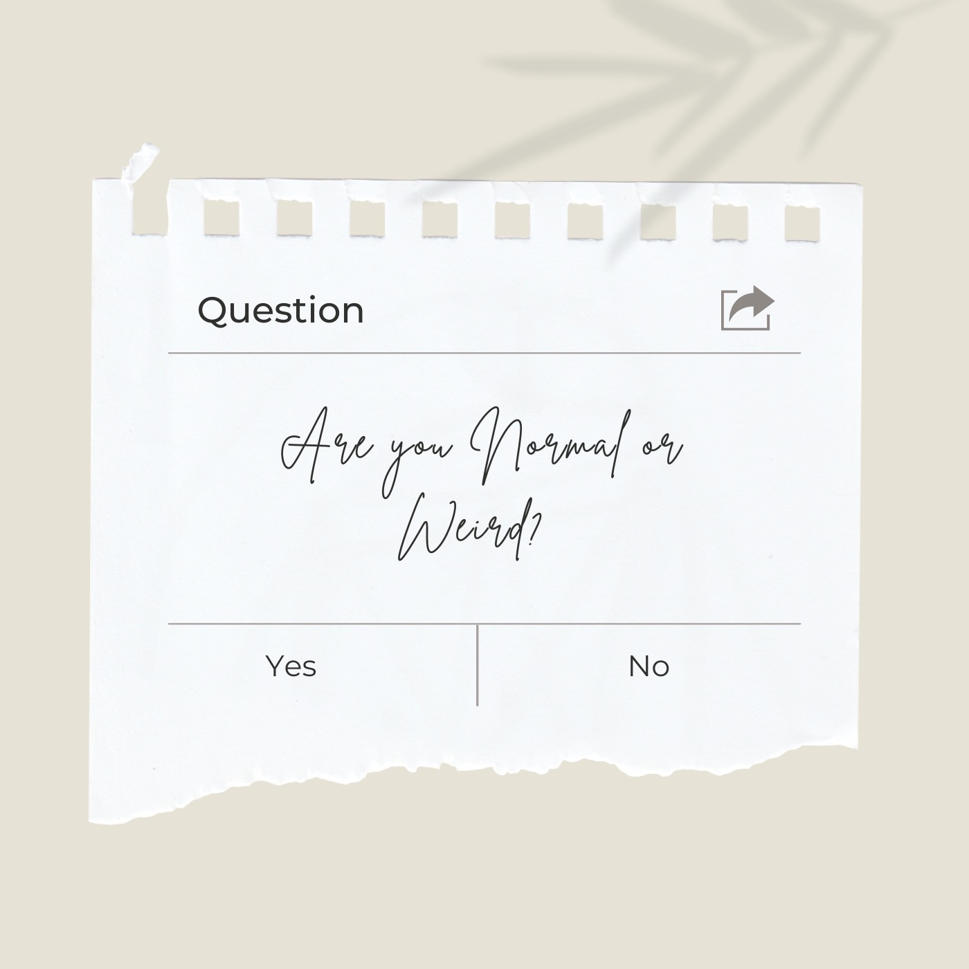 Are you Normal or Weird? episode artwork