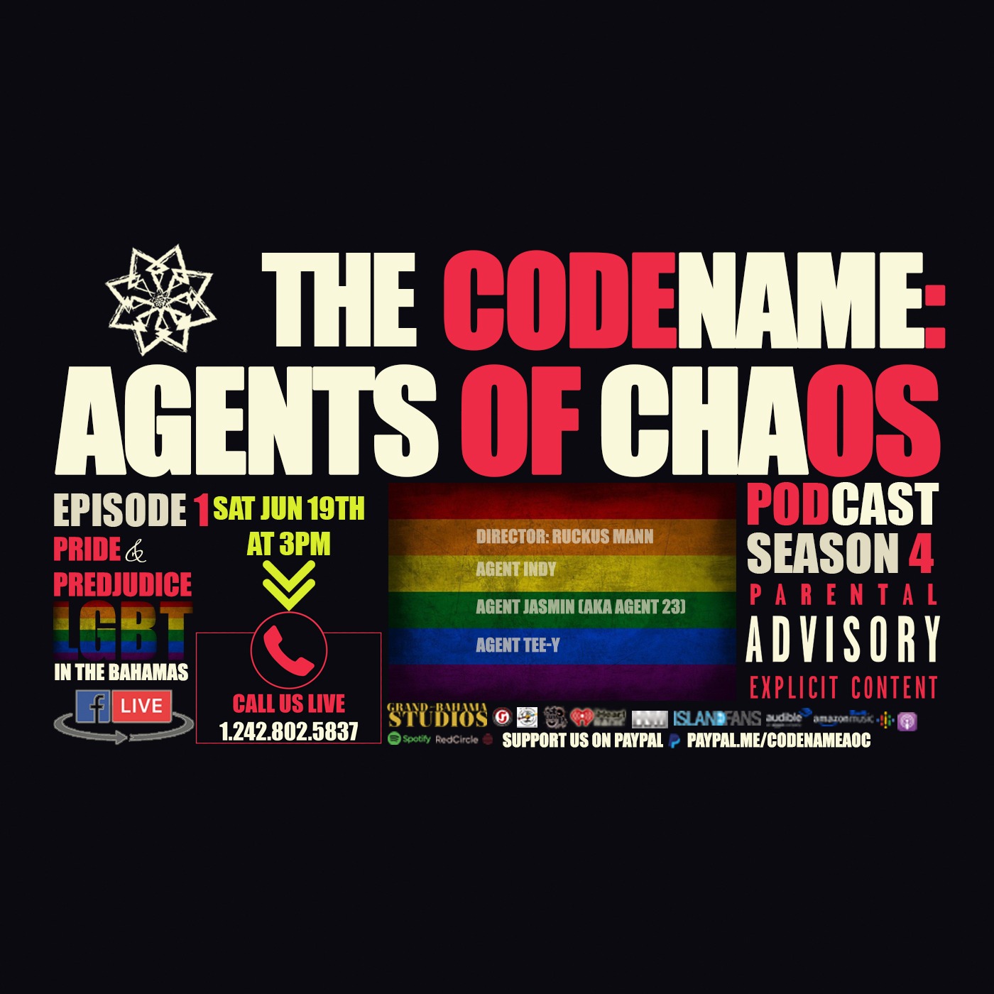 The Codename: Agents of Chaos Podcast Season 4 Ep1 episode artwork