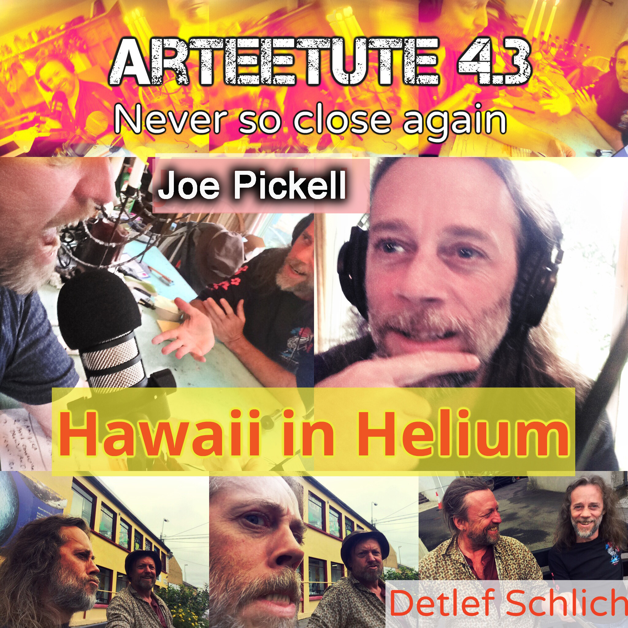 Episode 4.3 - Illustrator, author and stand up comedian Joe Pickell and Detlef Schlich in an ArTEEtude talk about Pickell´s Rock´n Radio show in Hawaii.