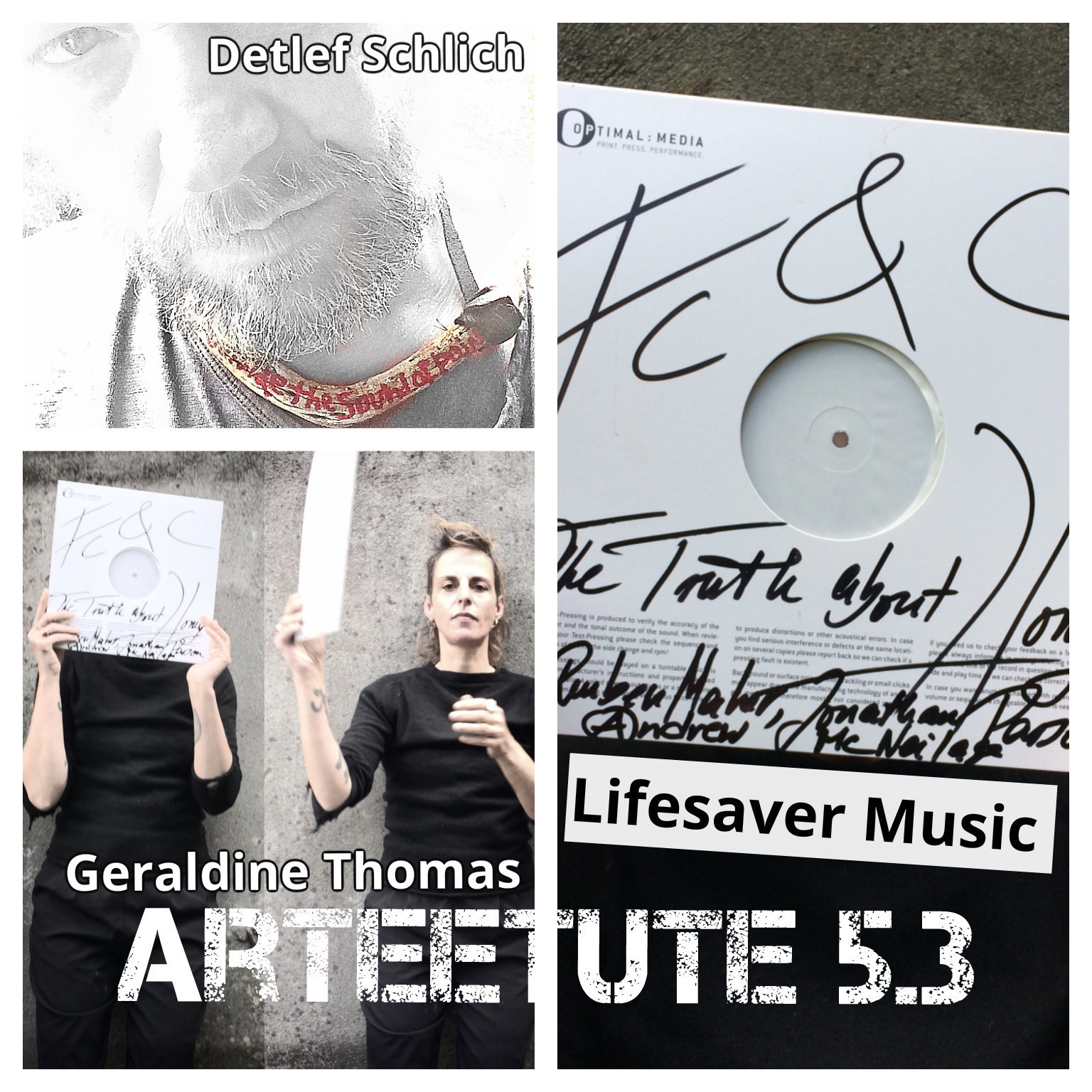 Episode 5.3 Singer and wearable installation art maker Geraldine Thomas and Detlef Schlich in an intimate ArTEEtude talk about music as Thomas´ lifesaver.