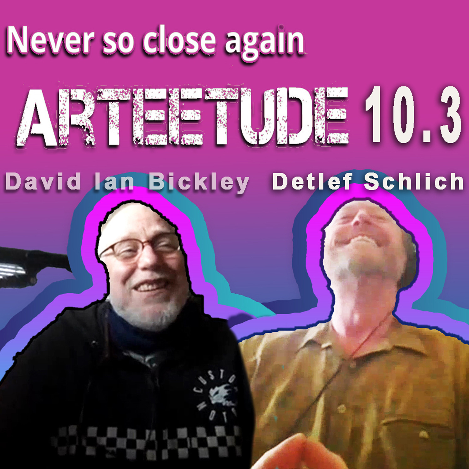 Episode 10.3 Media artist David Ian Bickley and Detlef Schlich in an ArTEEtude talk about Bickley`s projects with Brian Eno and others.