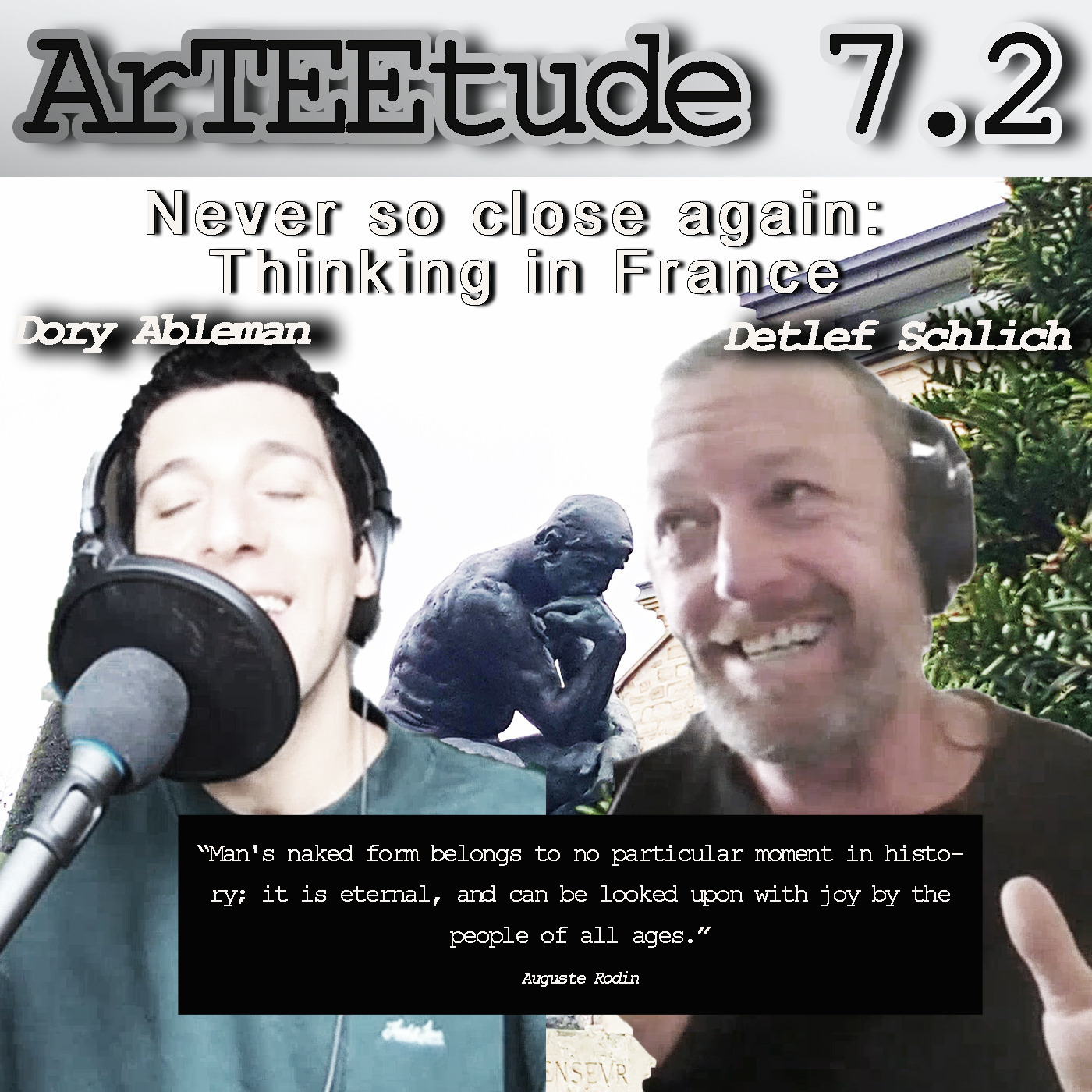 Episode 7.2 Canadian bioinformatic artist  Dory Ableman and Detlef Schlich in an ArTEEtude talk about Ableman´s experience in Europe in particular France.