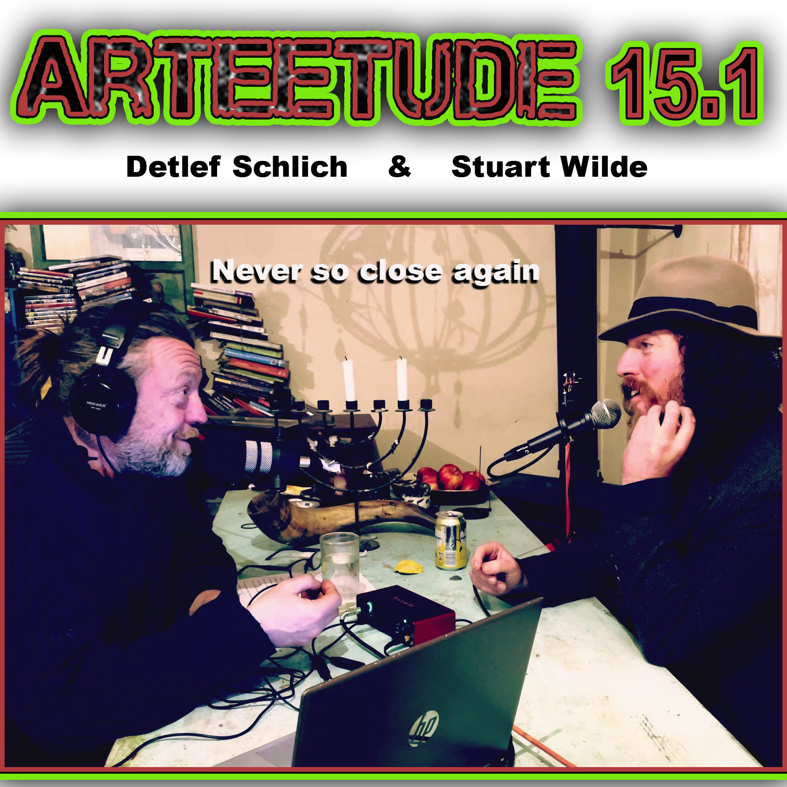 Episode 15.1 Irish singer/songwriter Stuart Wilde and Detlef Schlich in an ArTEEtude talk about Wilde´s early childhood and life in and around Dublin.