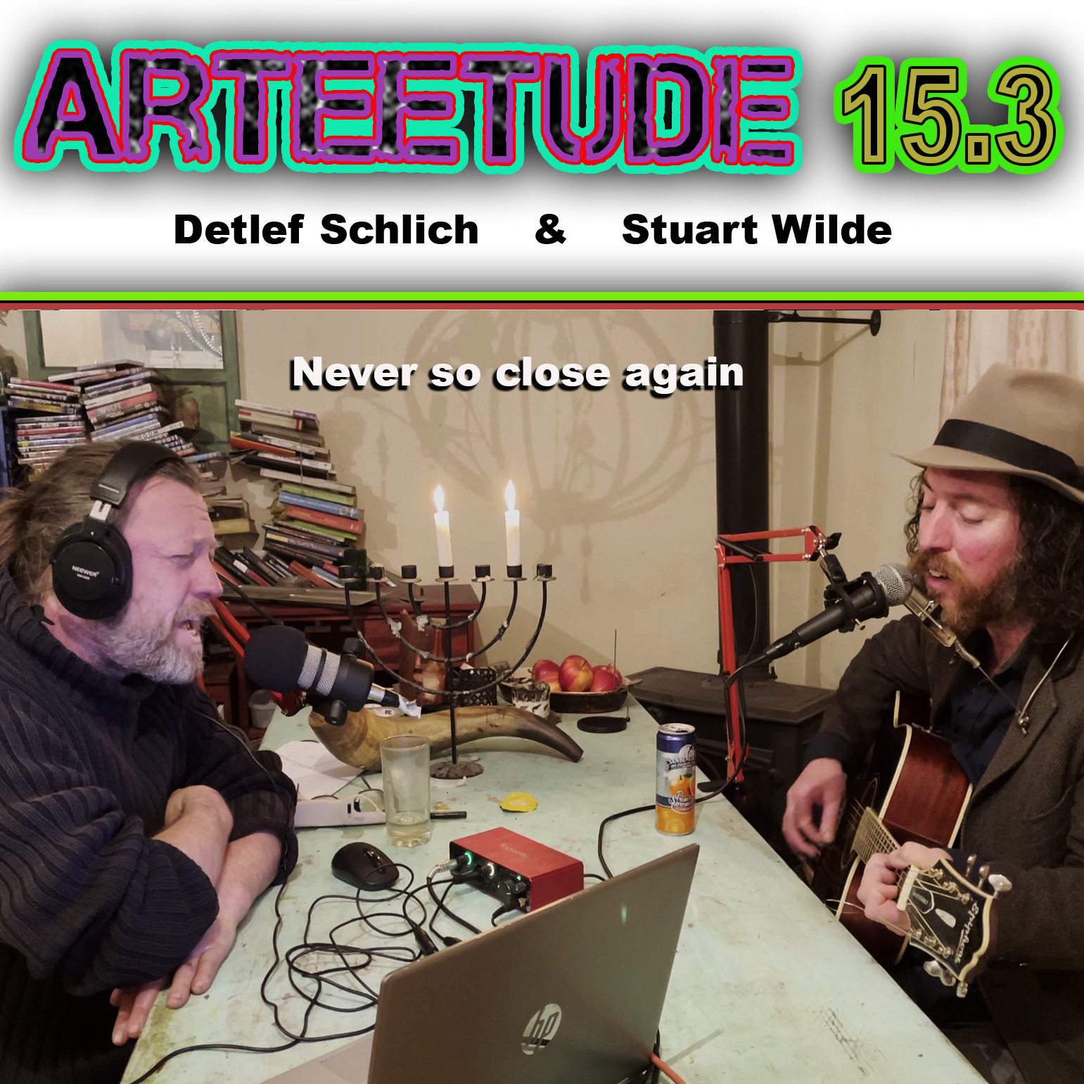 Episode 15.3 Irish singer/songwriter Stuart Wilde and Detlef Schlich in an ArTEEtude talk about Wilde´s influence and inspiration in music and songwriting.