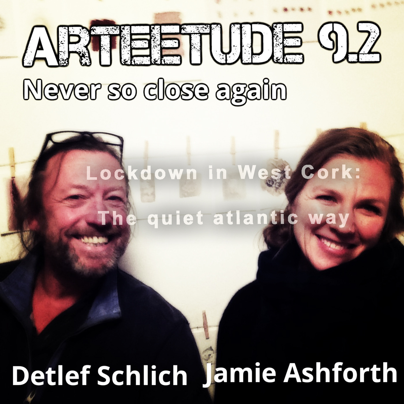 Episode 9.2 Visual artist Jamie Ashforth and Detlef Schlich in an ArTEEtude talk about her journey before and during the Lock Down 2020 in Europe.