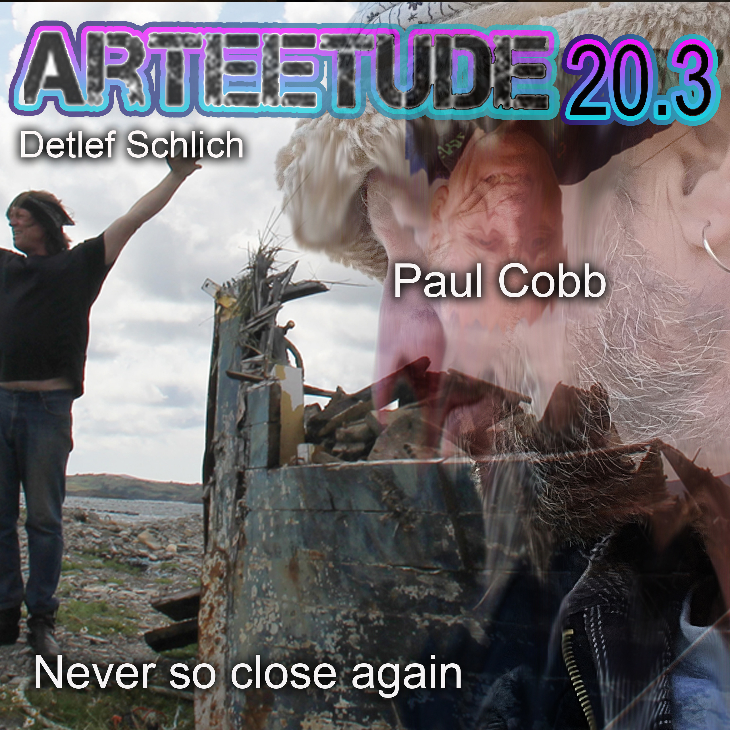 Episode 20.3  Paul Cobb, the Poet  and Detlef Schlich in an ArTEEtude talk about Cobb's visions n in life and we listen to the first part of the poem Viking Asylum Seekers.