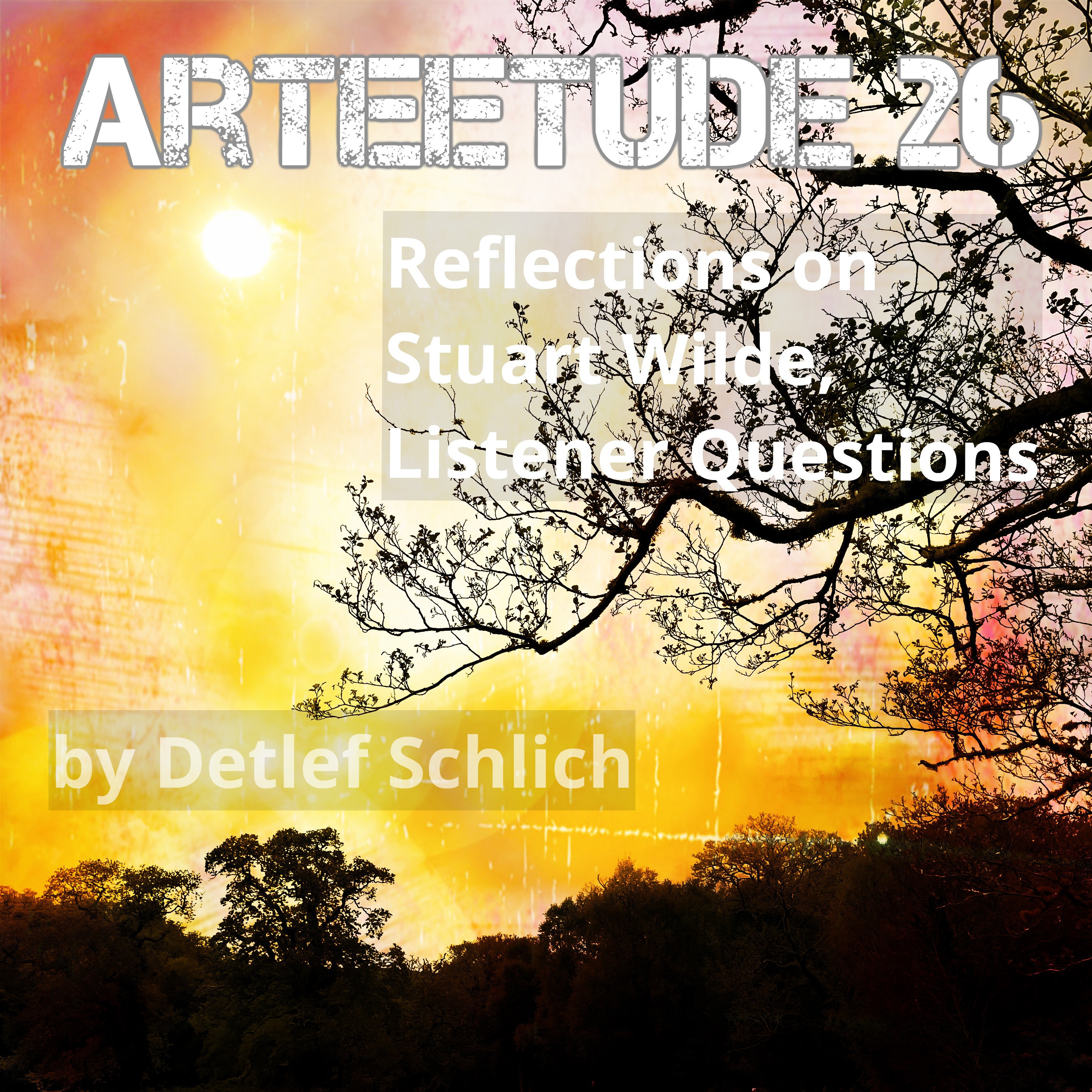 Episode 26 Detlef Schlich reflects in an ArTEEtude meditation on Stuart Wilde and answers listener questions (Should I use Instagram as a visual artist or does it weaken my work?).
