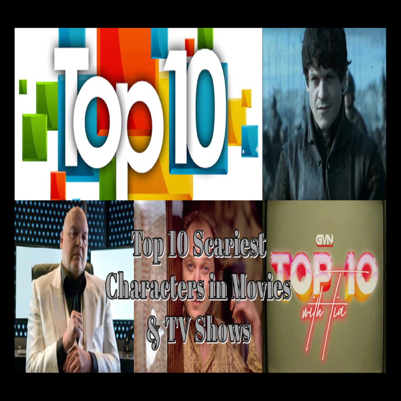 Top 10 Scariest Characters in Movies and TV Shows