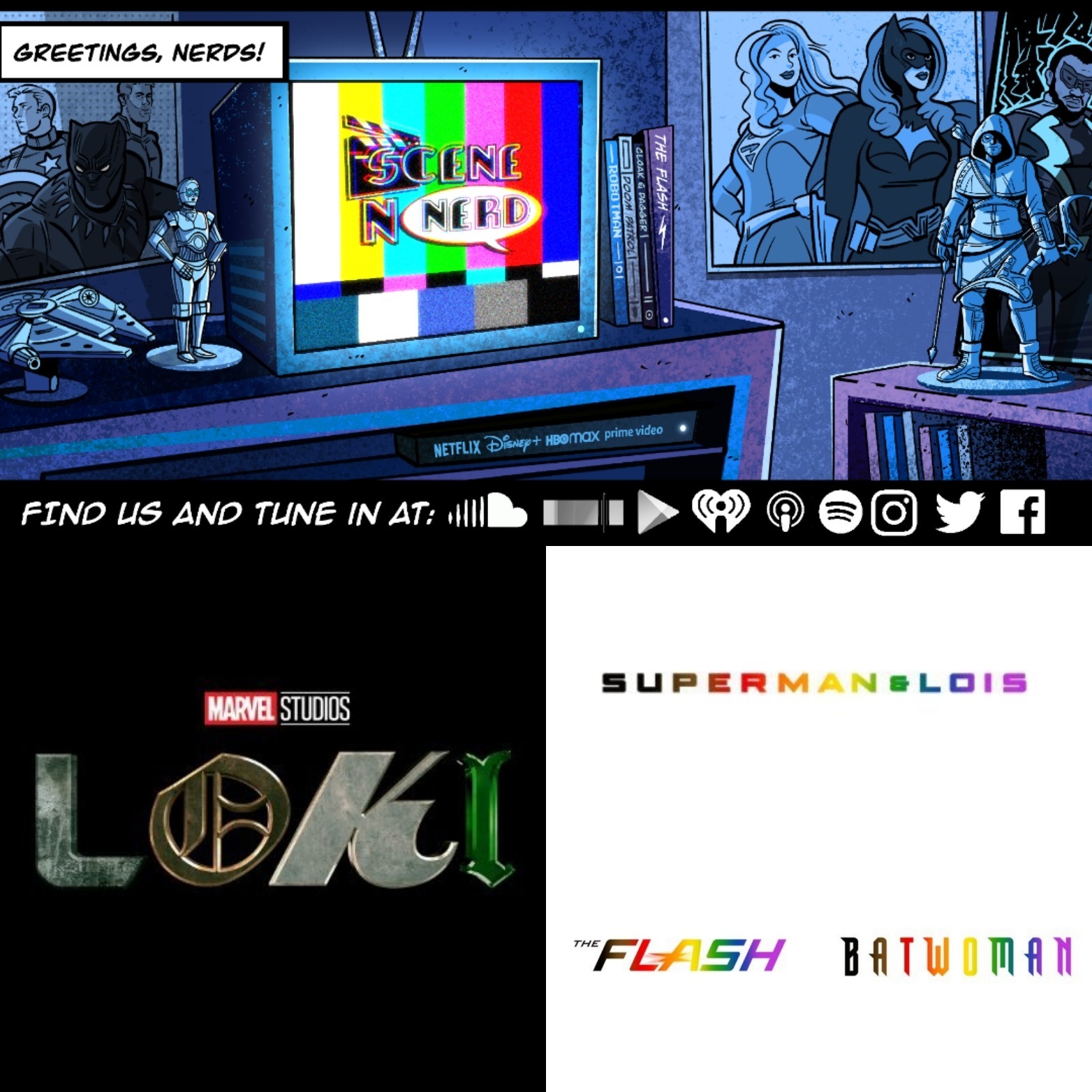 GVN Presents: Scene N Nerd - Loki Charms’ premiere episode artwork
