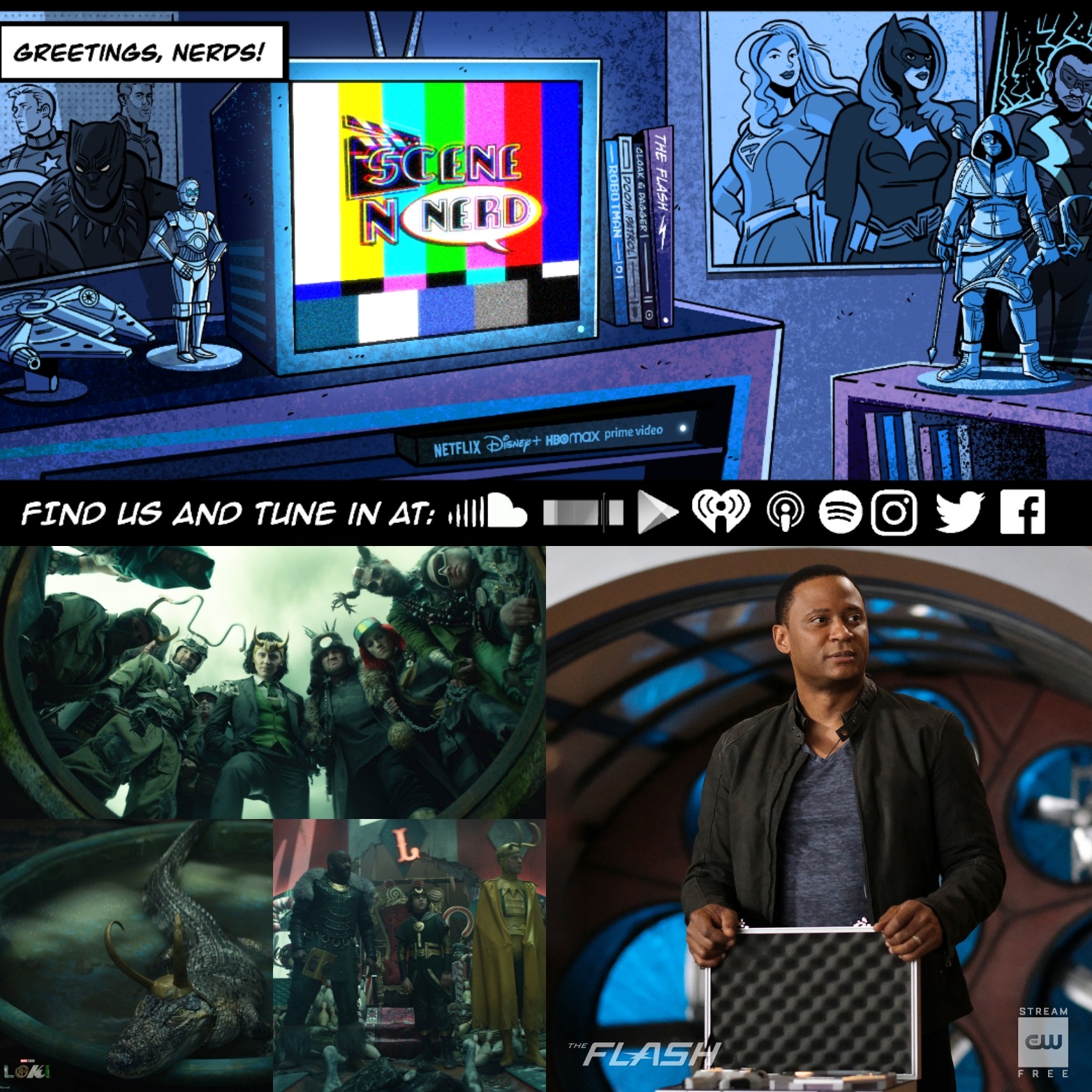 GVN Presents: Scene N Nerd - A League of Extraordinary Loki-people episode artwork