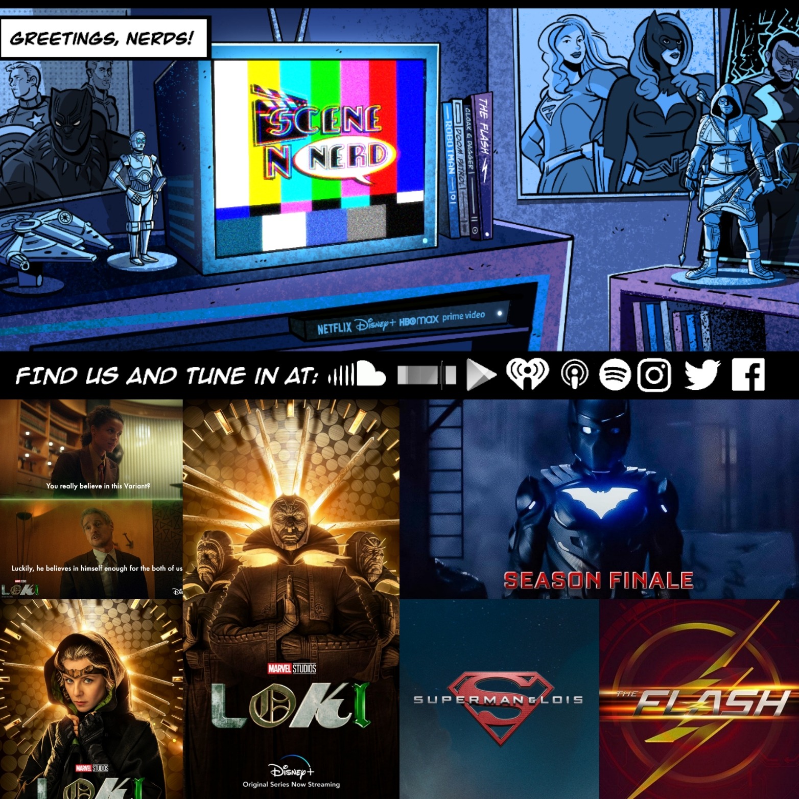 GVN Presents: Scene N Nerd - Batwing & Loki Adventures episode artwork