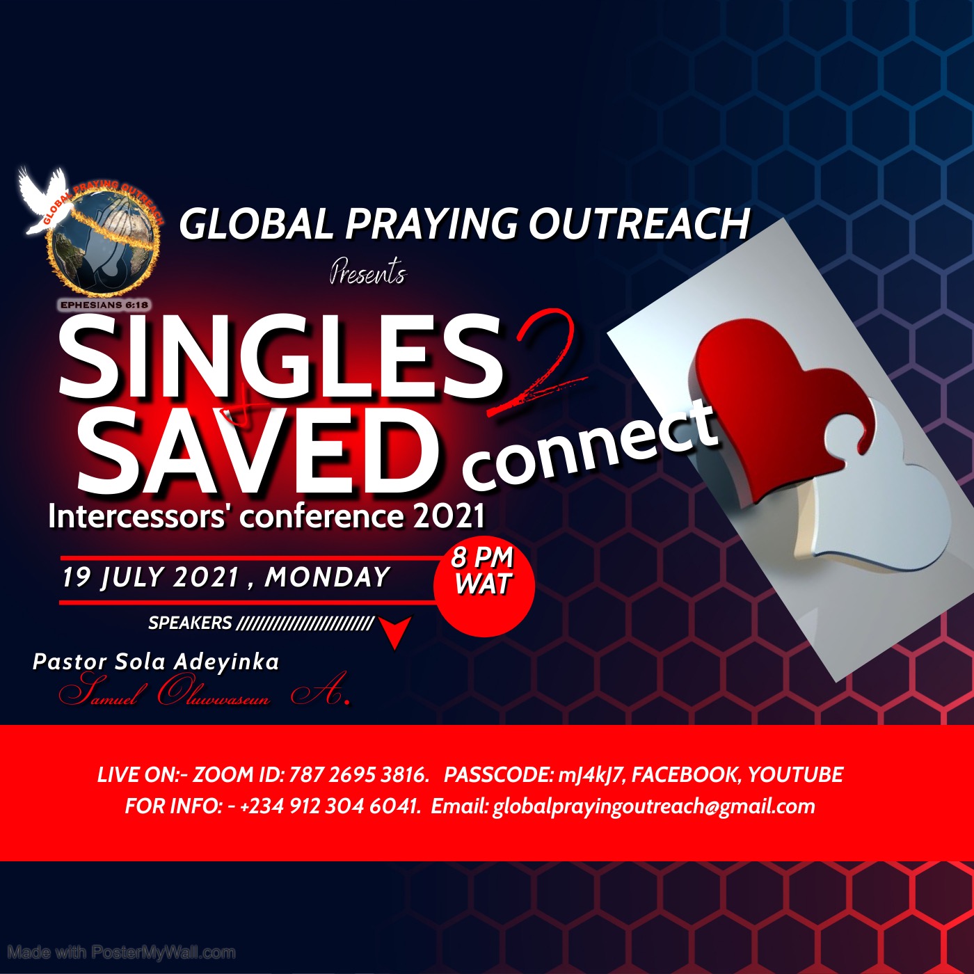 Singles Intercessor's Conference July 2021 Edition episode artwork