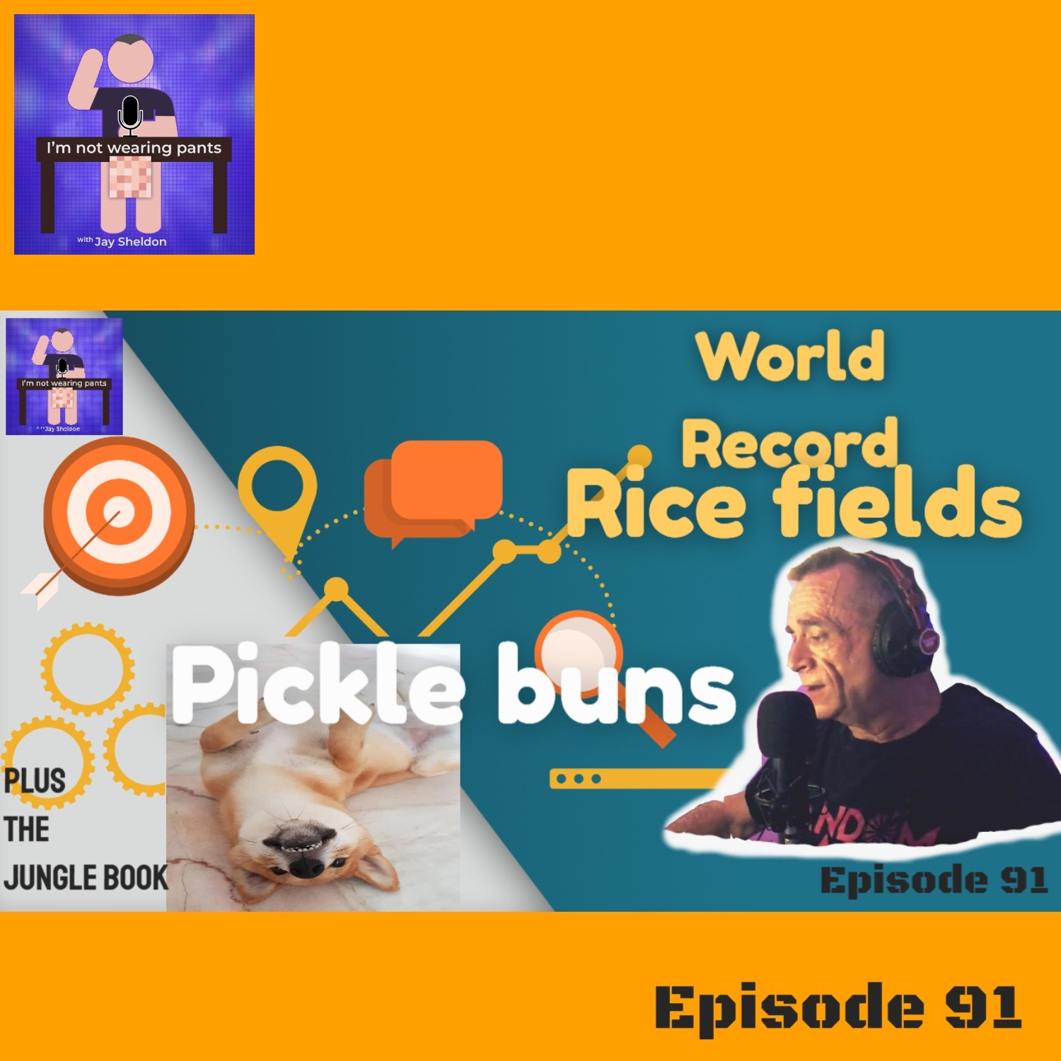 World Record Rice Fields-Pickle Buns-----and The Jungle Book episode artwork