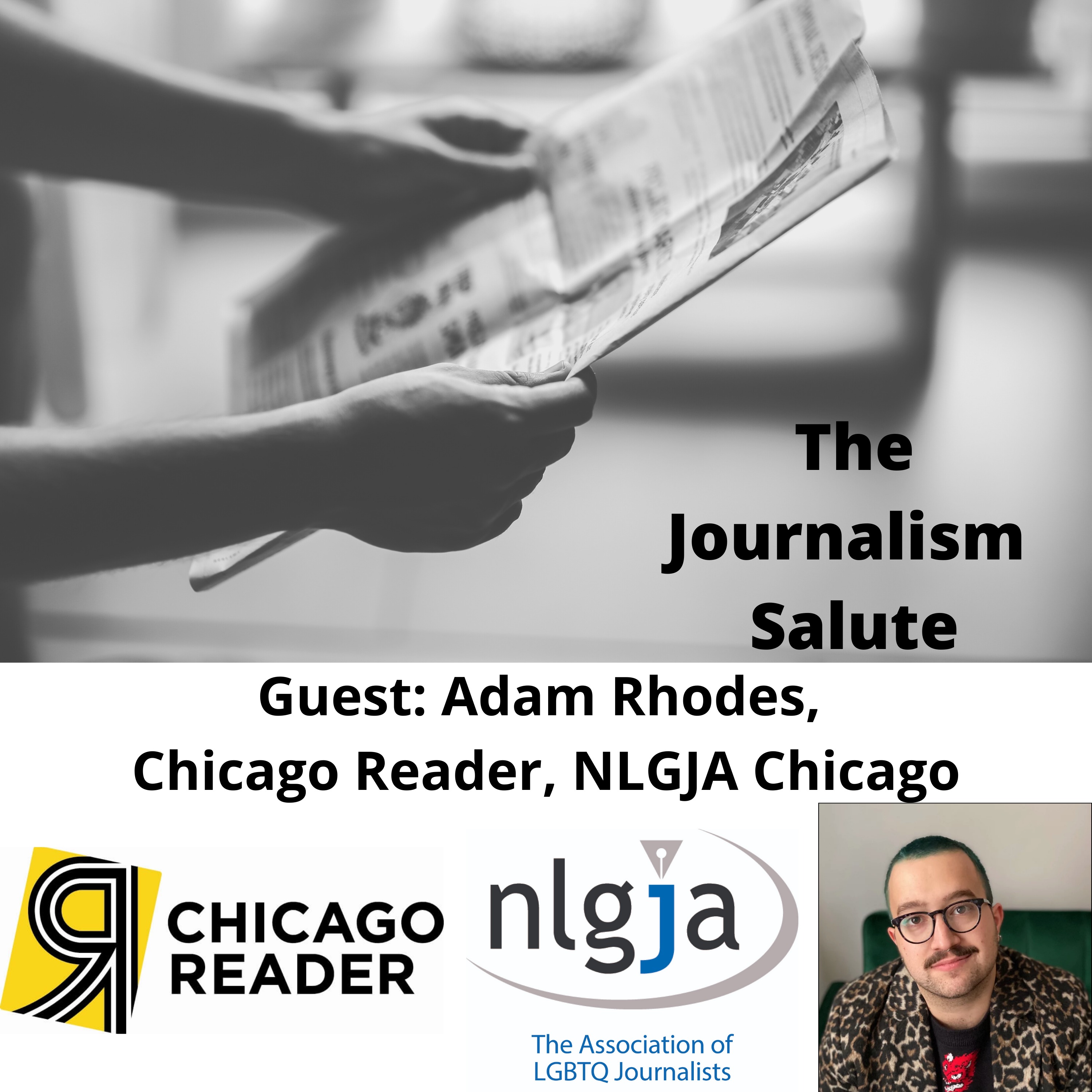 Adam Rhodes, Chicago Reader, NLGJA Chicago