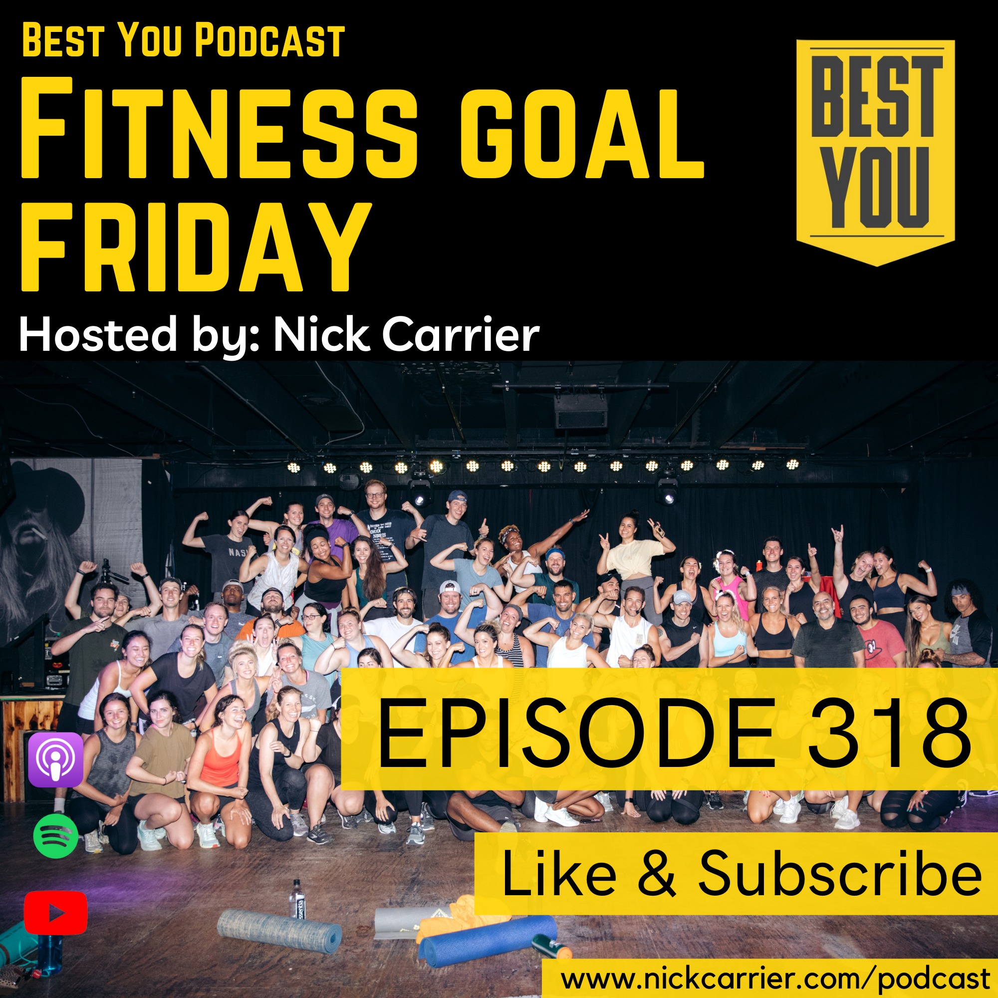 How to Improve at Push Ups: Do These 3 Things - Fitness Goal Friday episode artwork