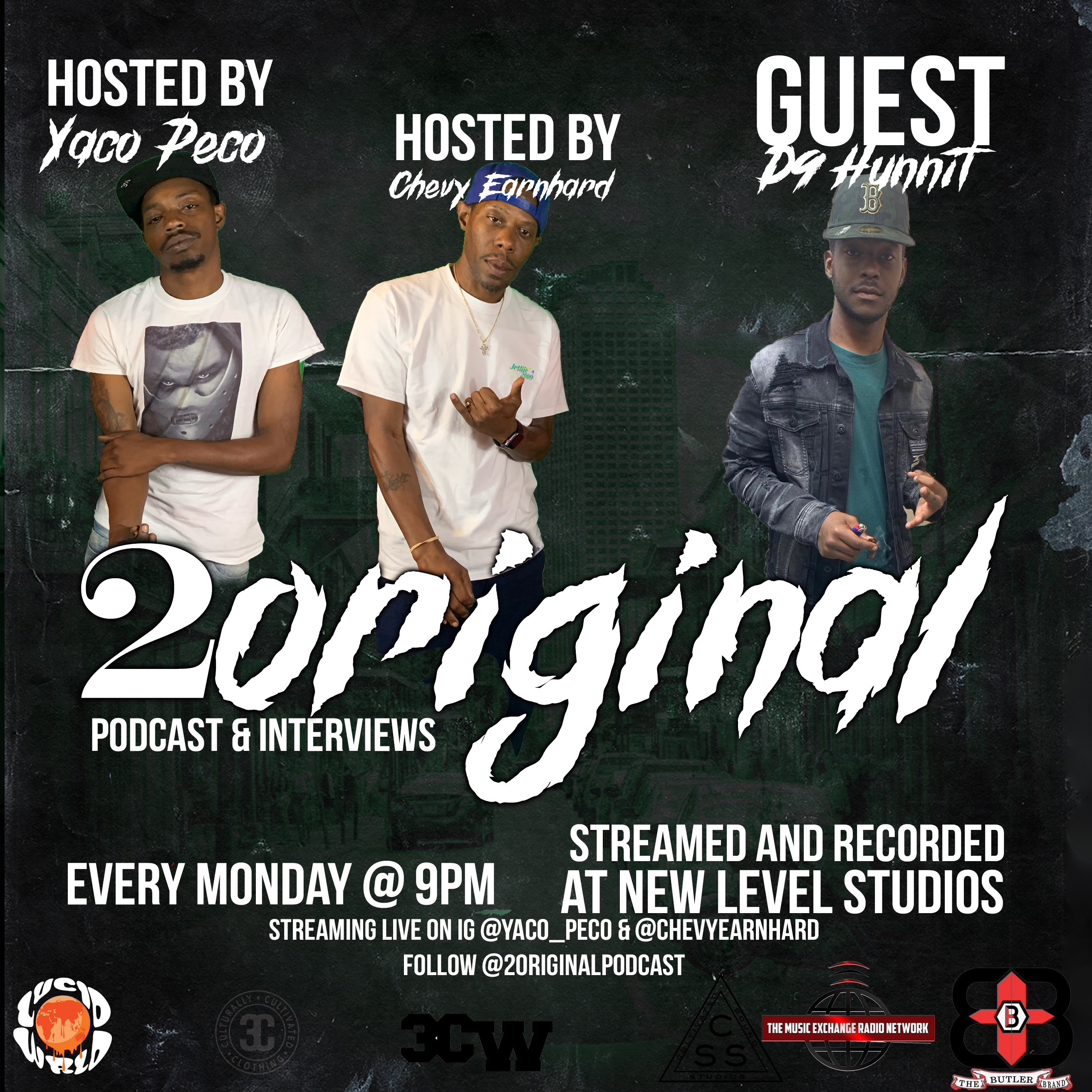 2 Original Podcast Hosted by Chevy Earnhard & Yaco - Peco