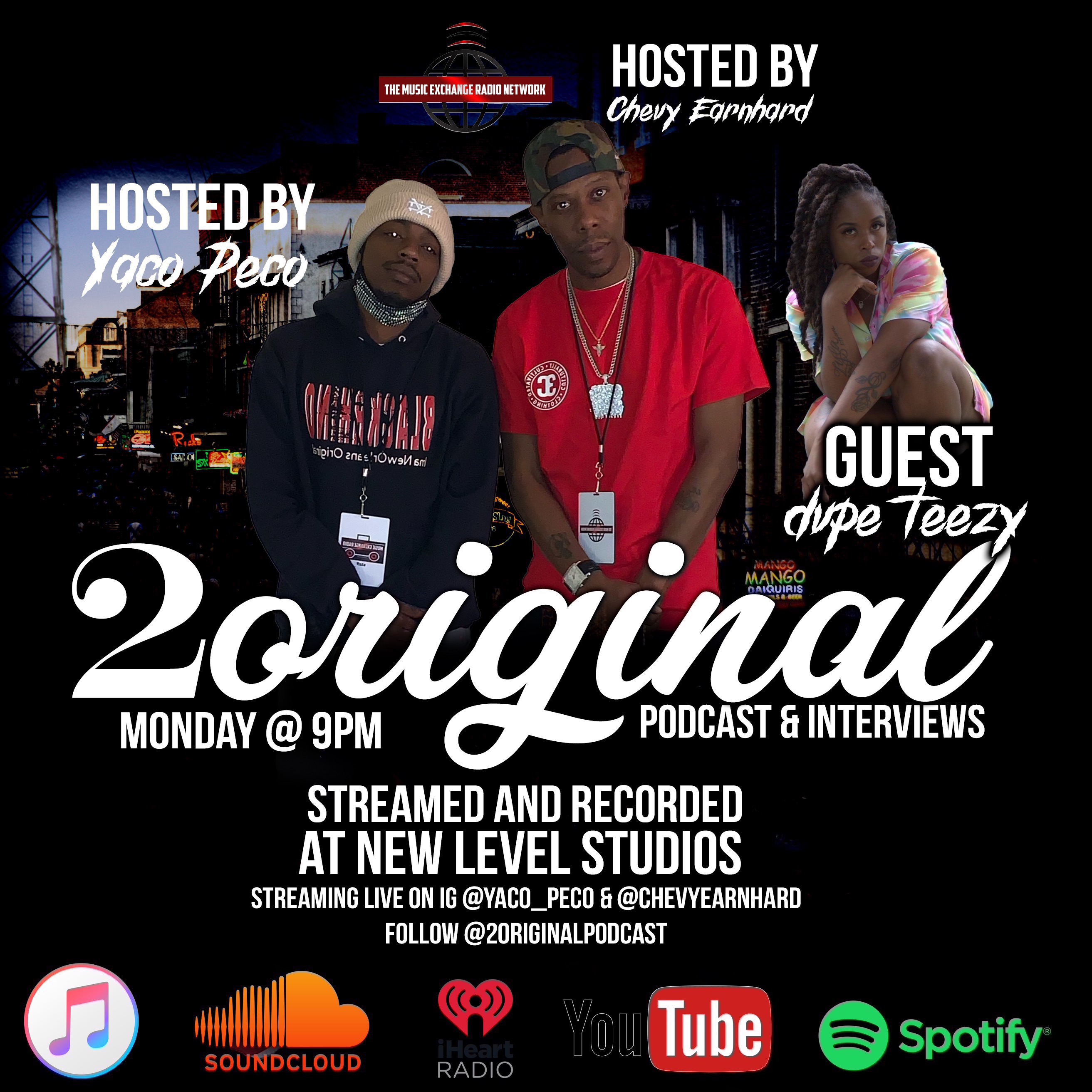 2 Original Podcast Ep. 24 Guest Dvpe Teezy