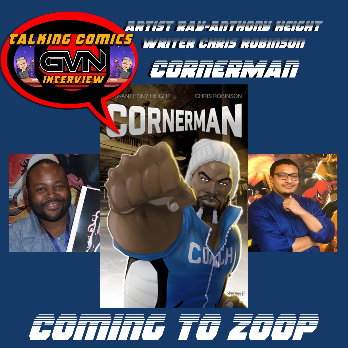 GVN Talking Comics Interview with Anthony Height & Chris Robinson episode artwork