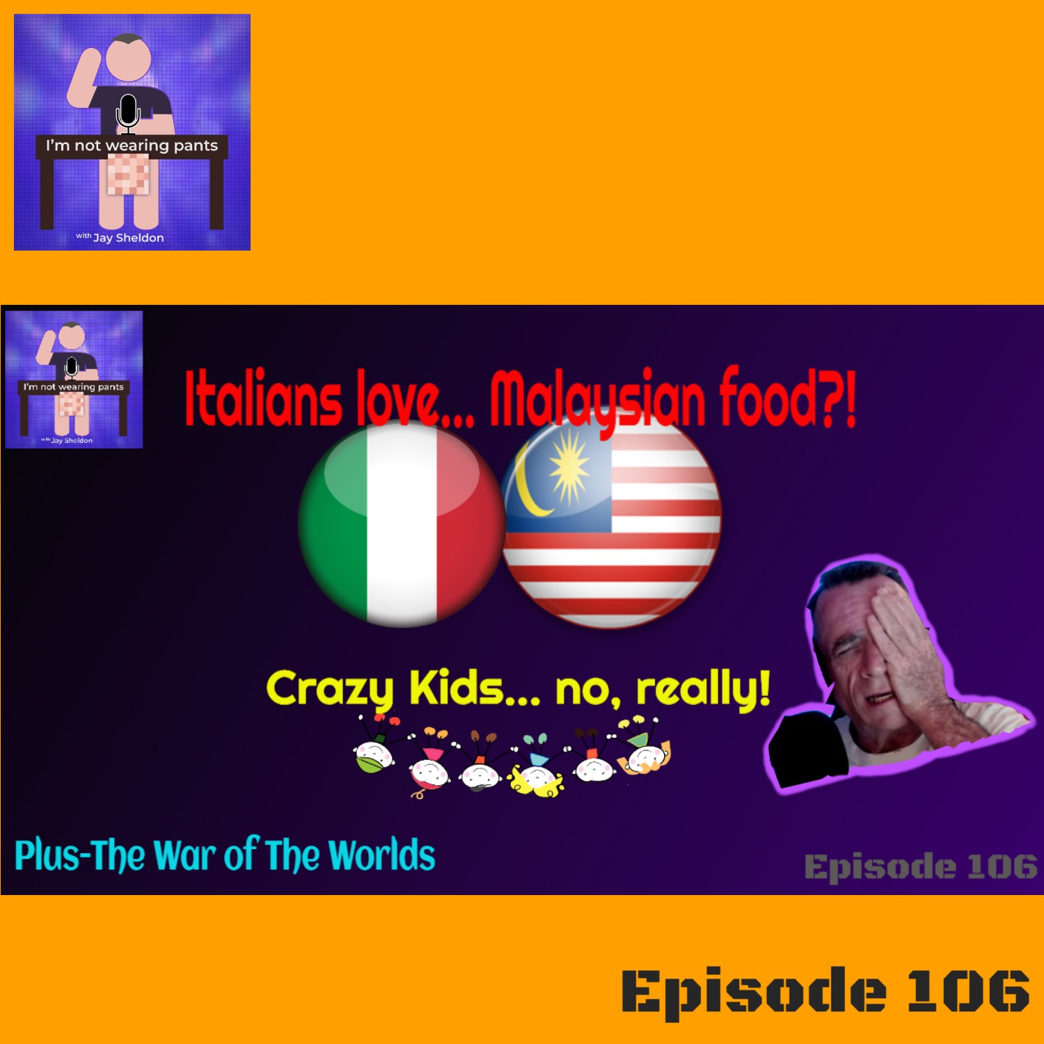 What food do Italians love? The answer will surprise you! Kids were crazy - and The War of The Worlds! episode artwork