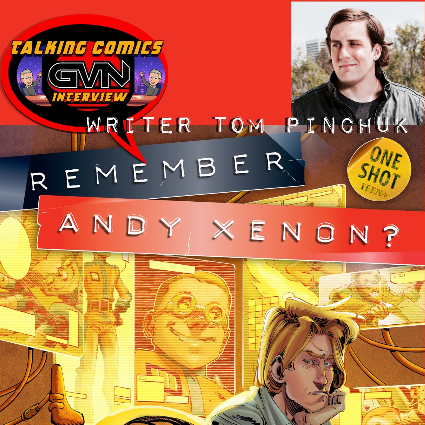 GVN Talking Comics Interview with Tom Pinchuk episode artwork