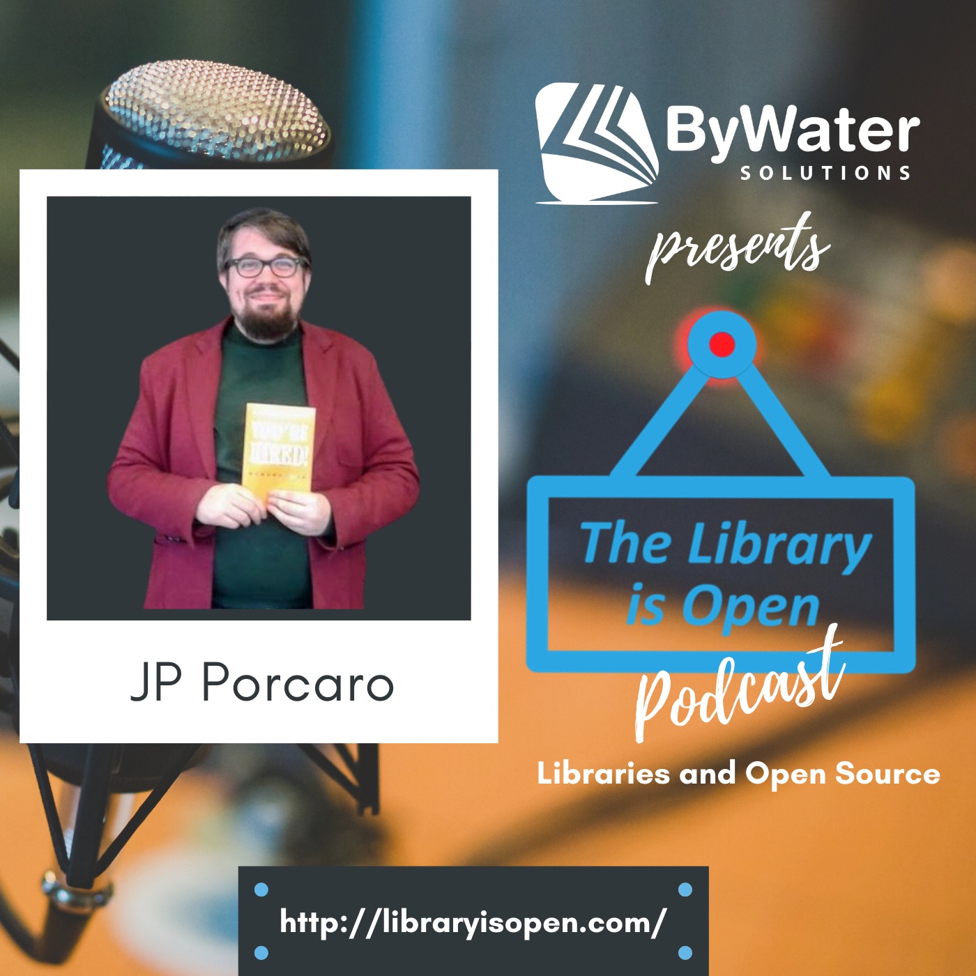 JP Porcaro - The Library is Open ep. 27 - episode artwork