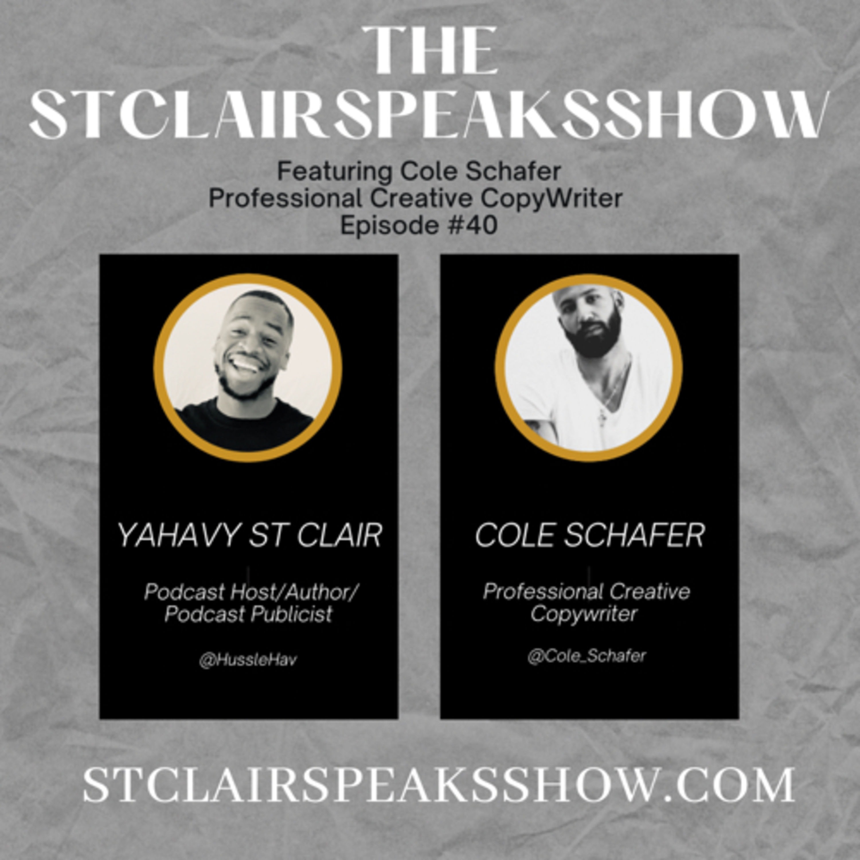 The StclairSpeaksShow Podcast