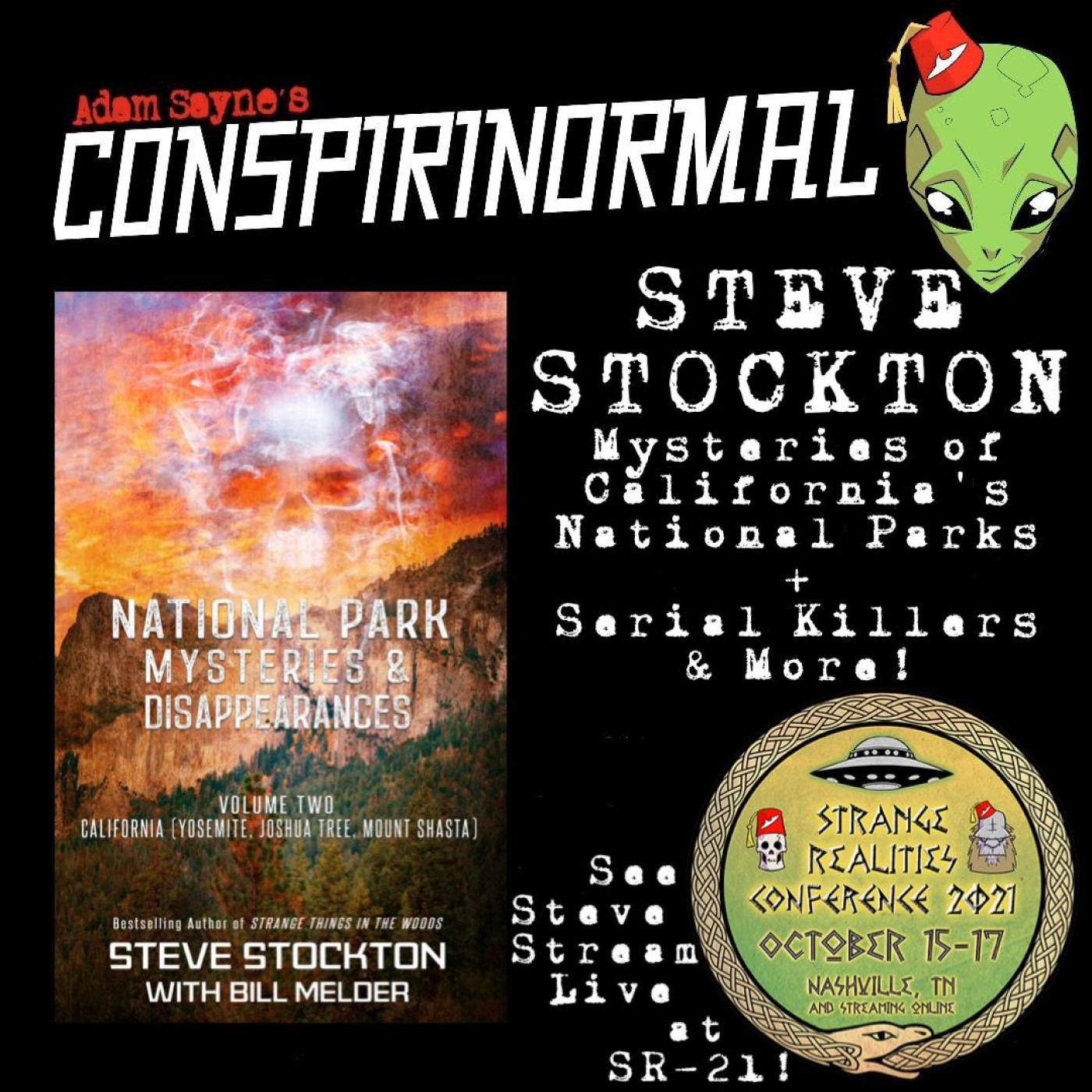 Conspirinormal 382-Steve Stockton 5 (California National Parks Mysteries)