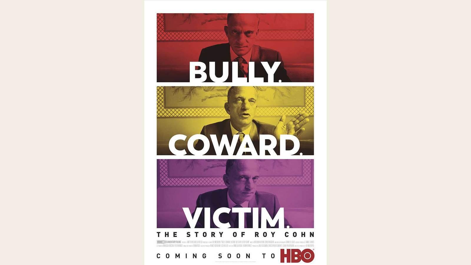 Roy Cohn and Donald Trump: Ivy Meeropol's "Bully. Coward. Victim." on HBO episode artwork