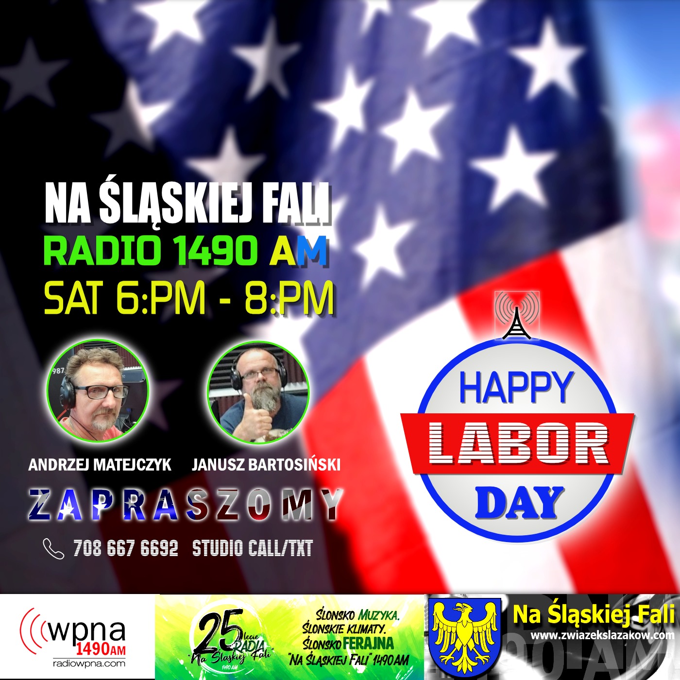 Happy Labor Day Weekend NSF Chicago WPNA 1490 AM episode artwork