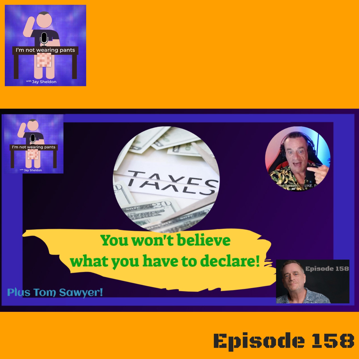 Declare your stolen loot on your taxes!- Plus we're reading Tom Sawyer! episode artwork