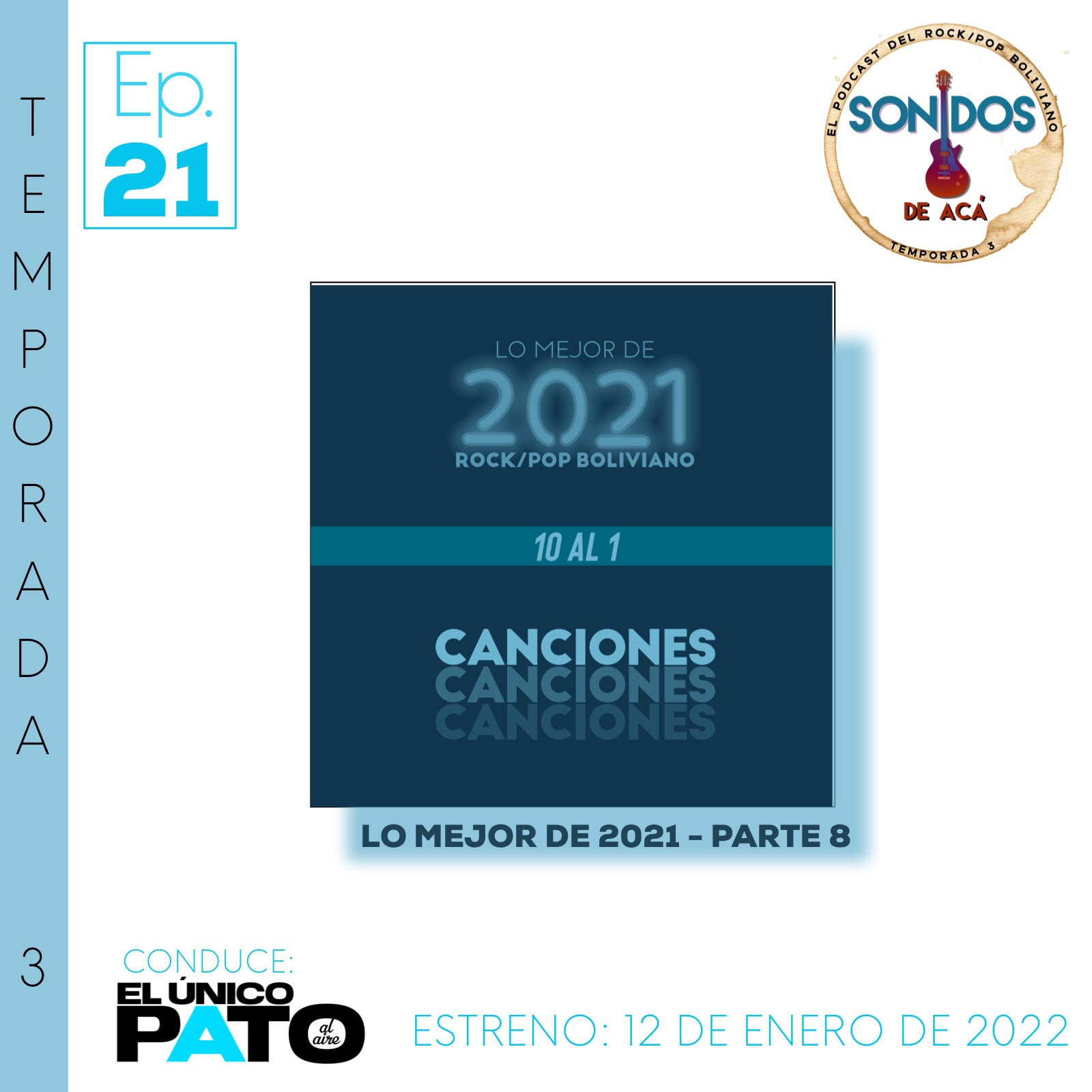 Lo mejor de 2021 P.8 | canciones 10-1 | Ep.21 | T3