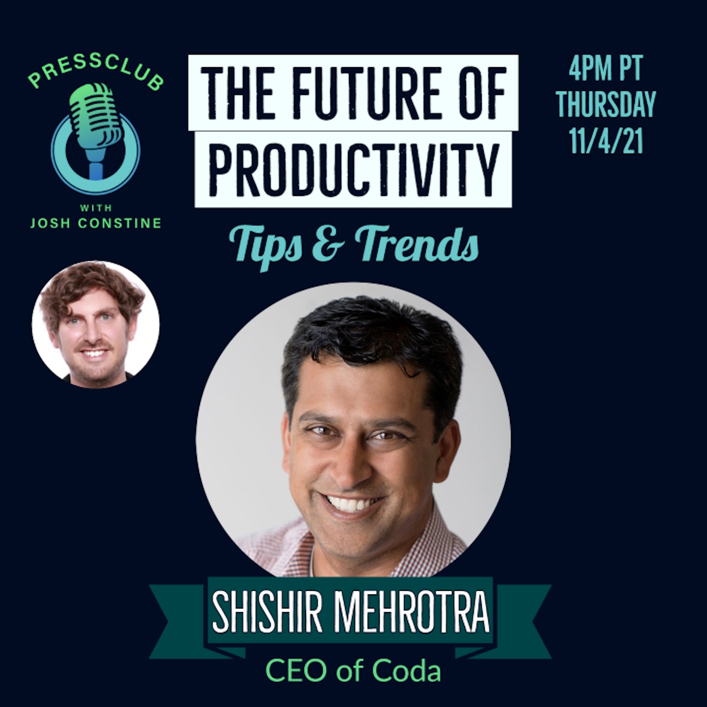 Eat your frog vs inbox zero: Productivity strategies from Coda CEO Shishir Mehrotra