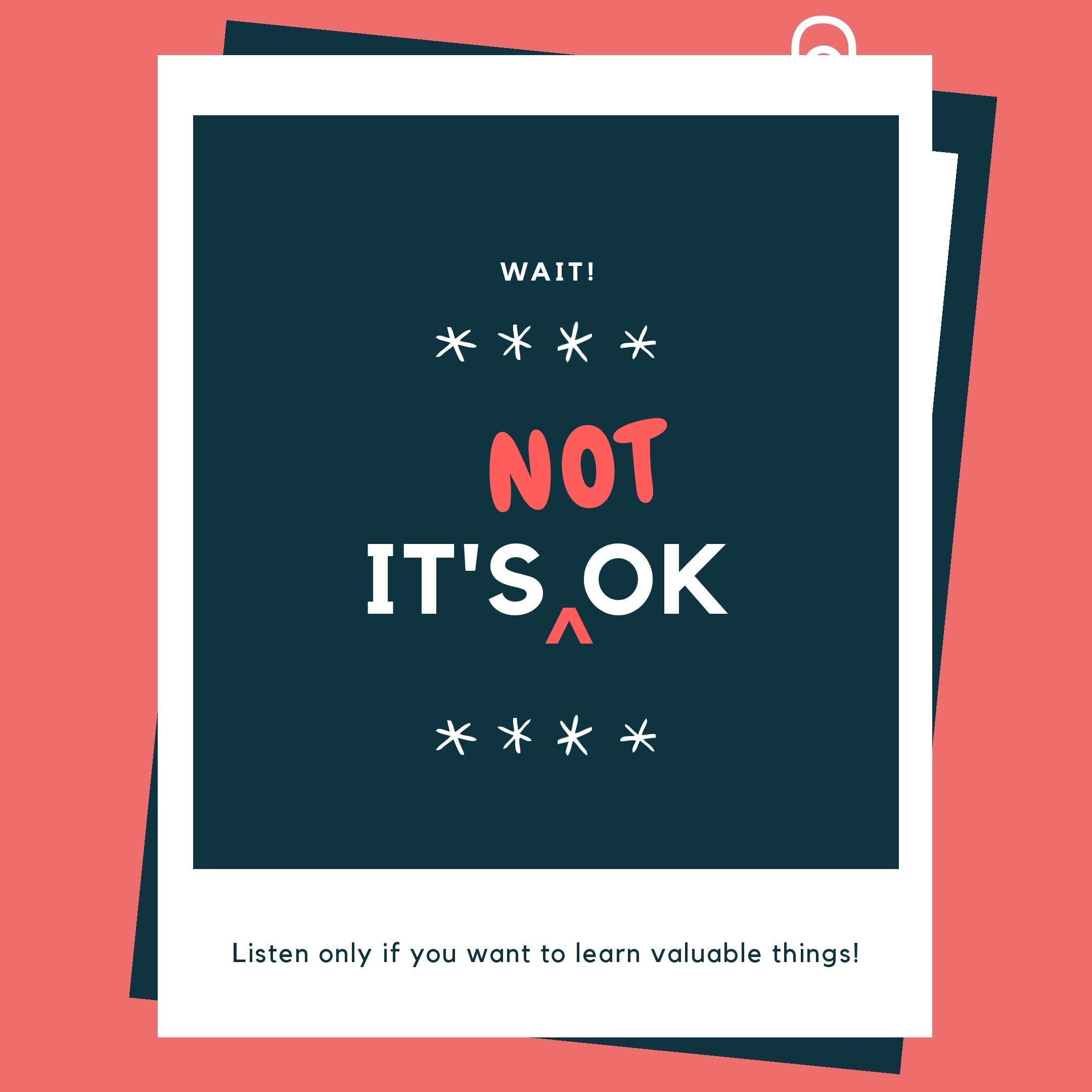 It\'s Not Ok