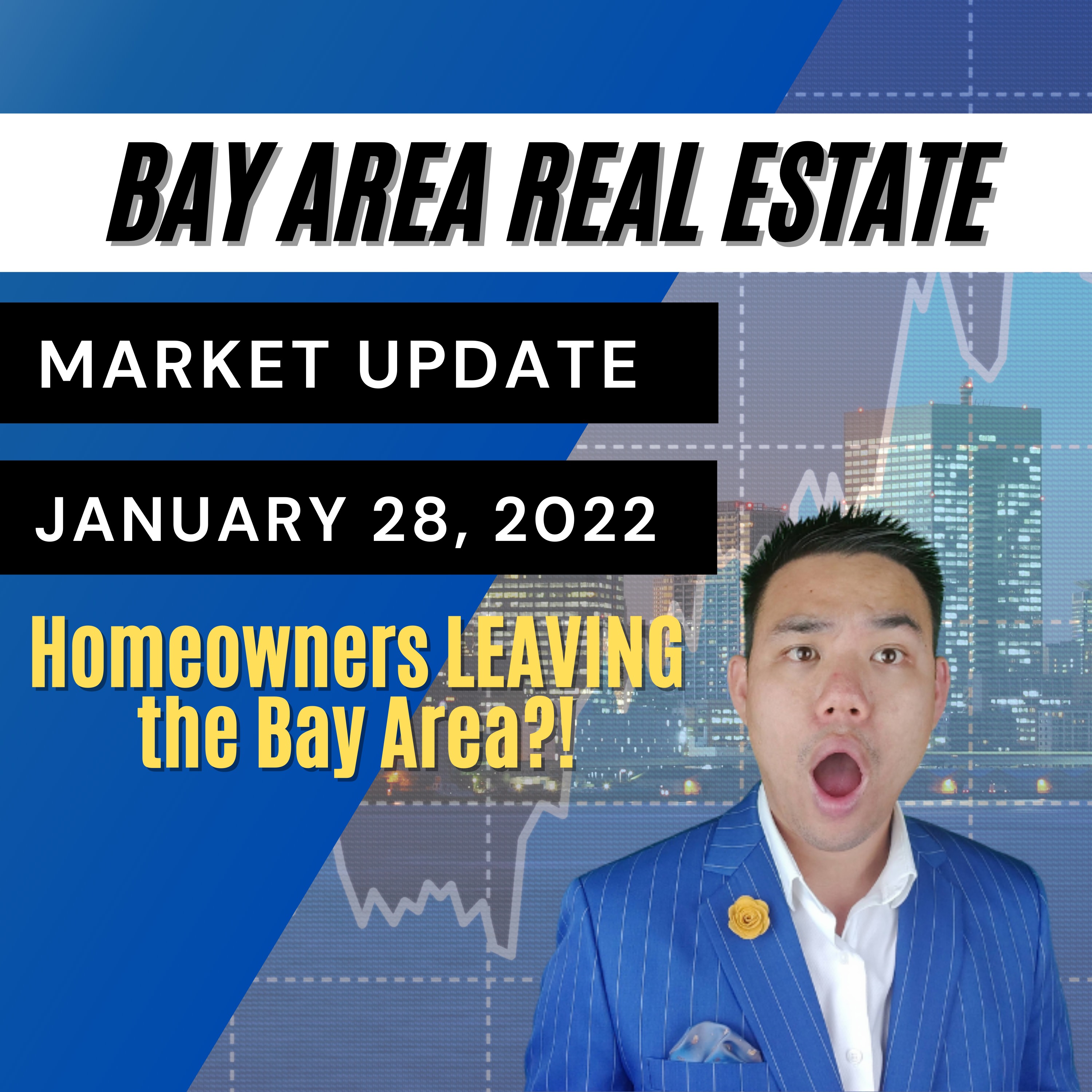 Bay Area Real Estate Market Update January 28, 2022 | Are homeowners LEAVING the Bay Area?!