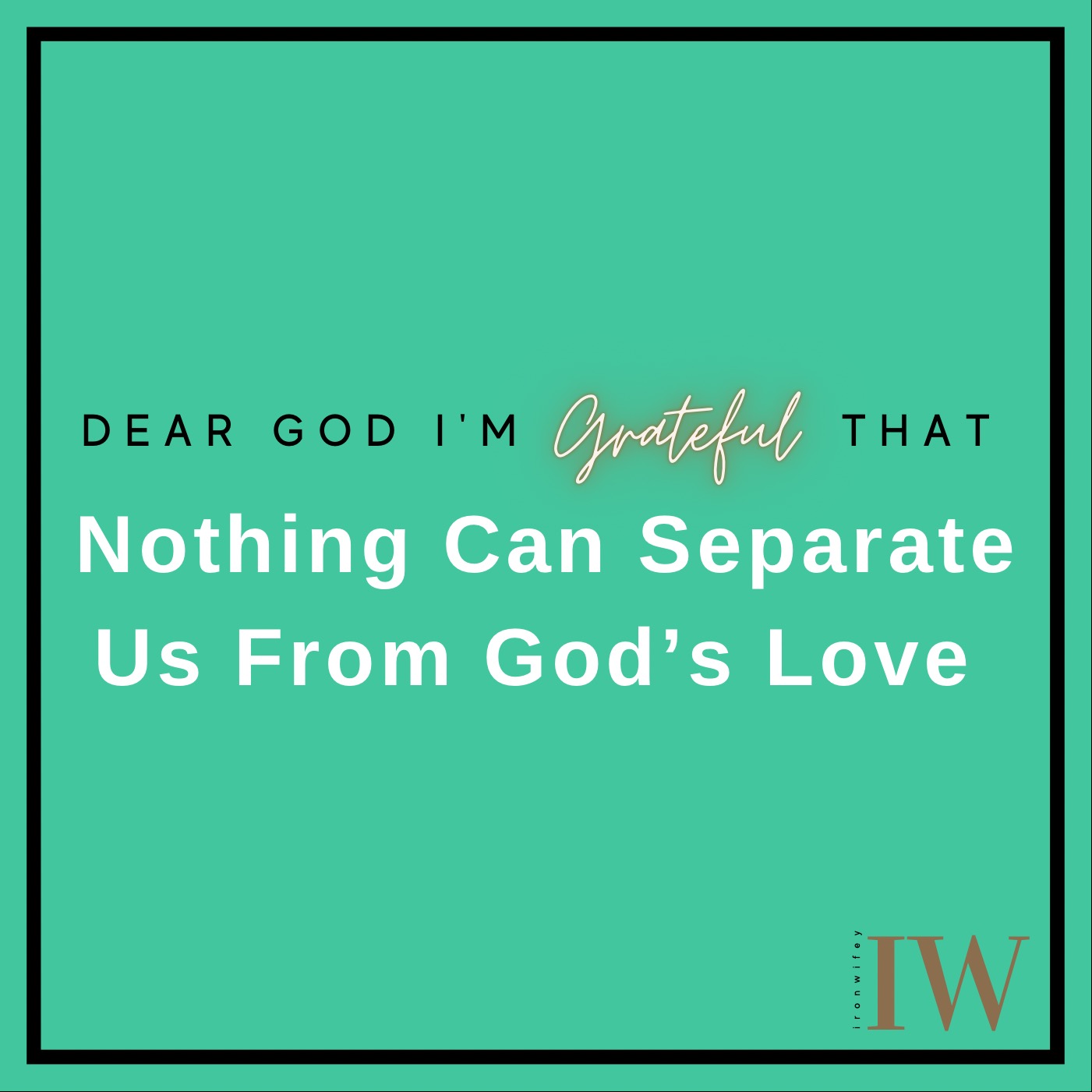 Day #379 - Nothing Can Separate Us From God’s love episode artwork